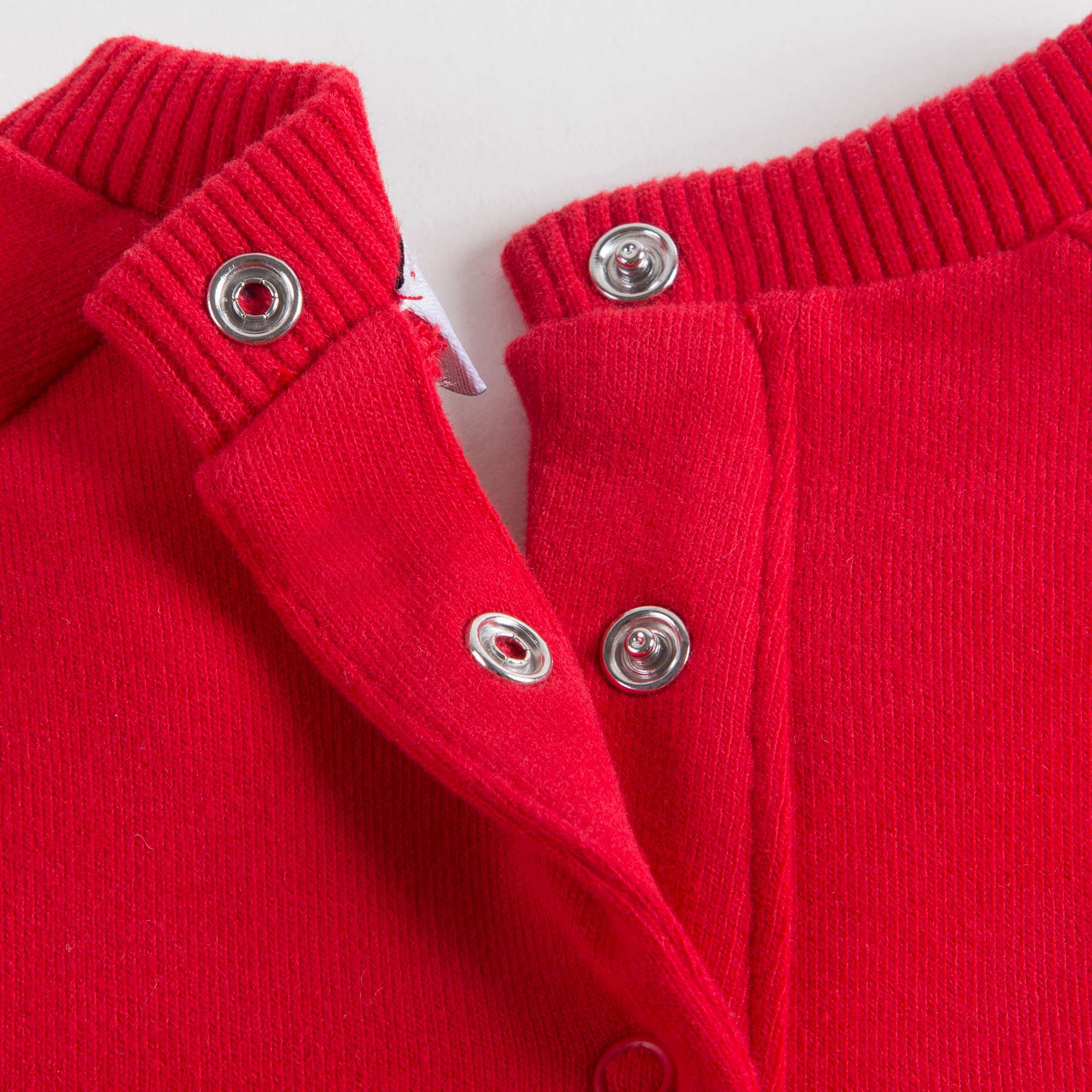 Baby Girls Poppy Red Cotton Dress