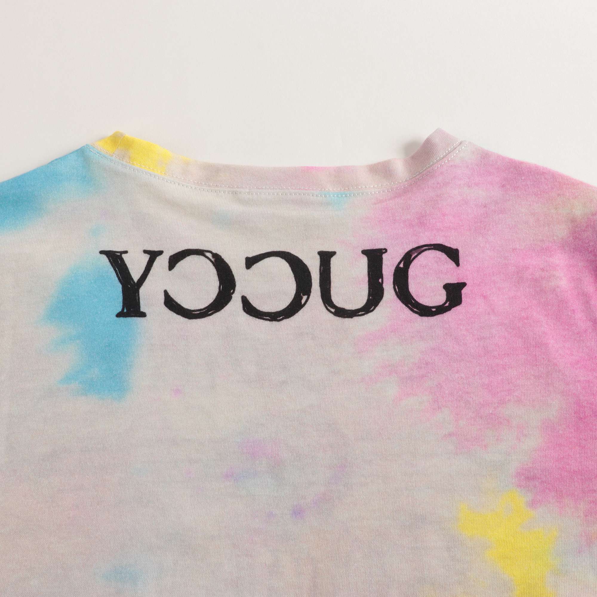 Girls Ivory Printing Cotton T-shirt