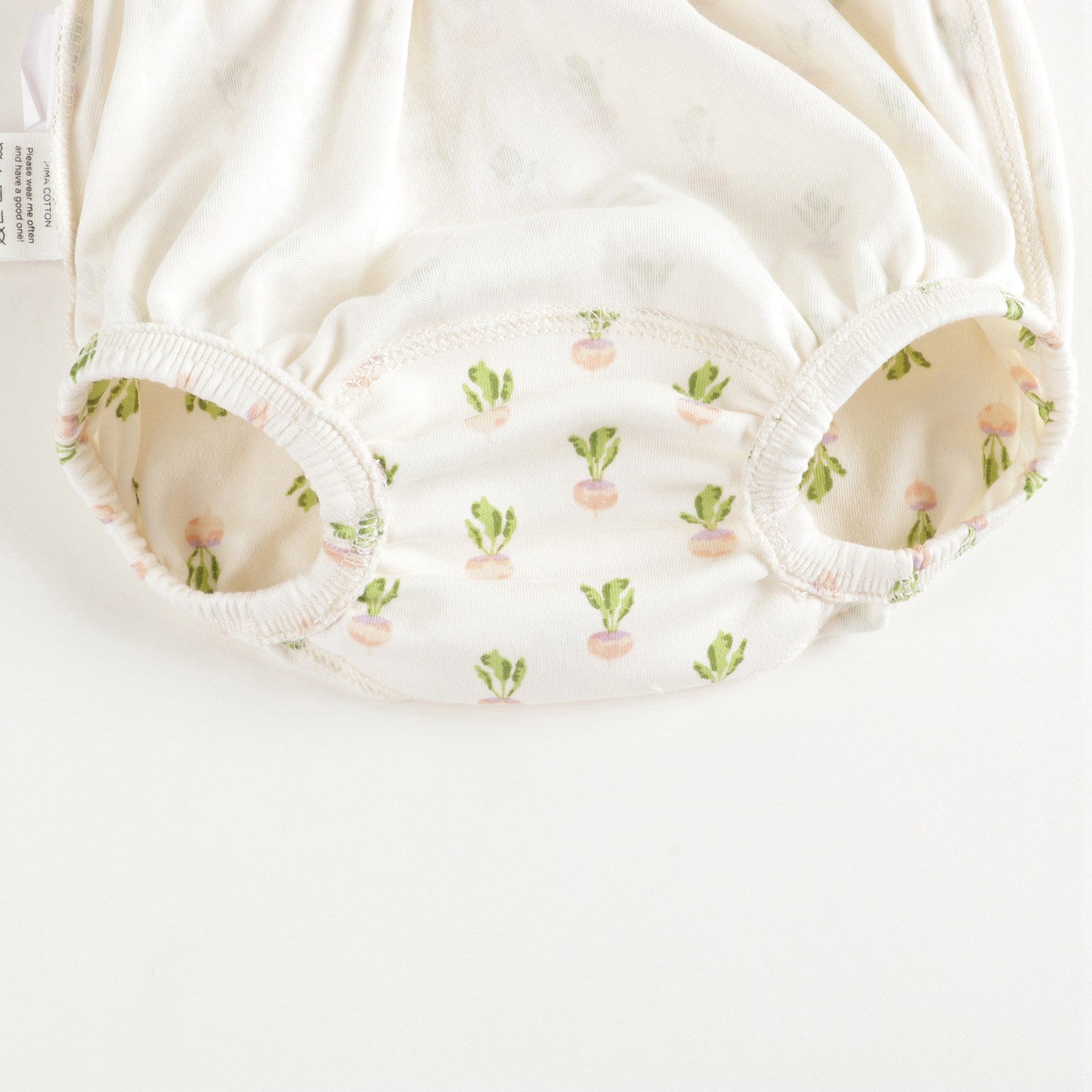 Baby Boys & Girls White Gardenia Bloomer