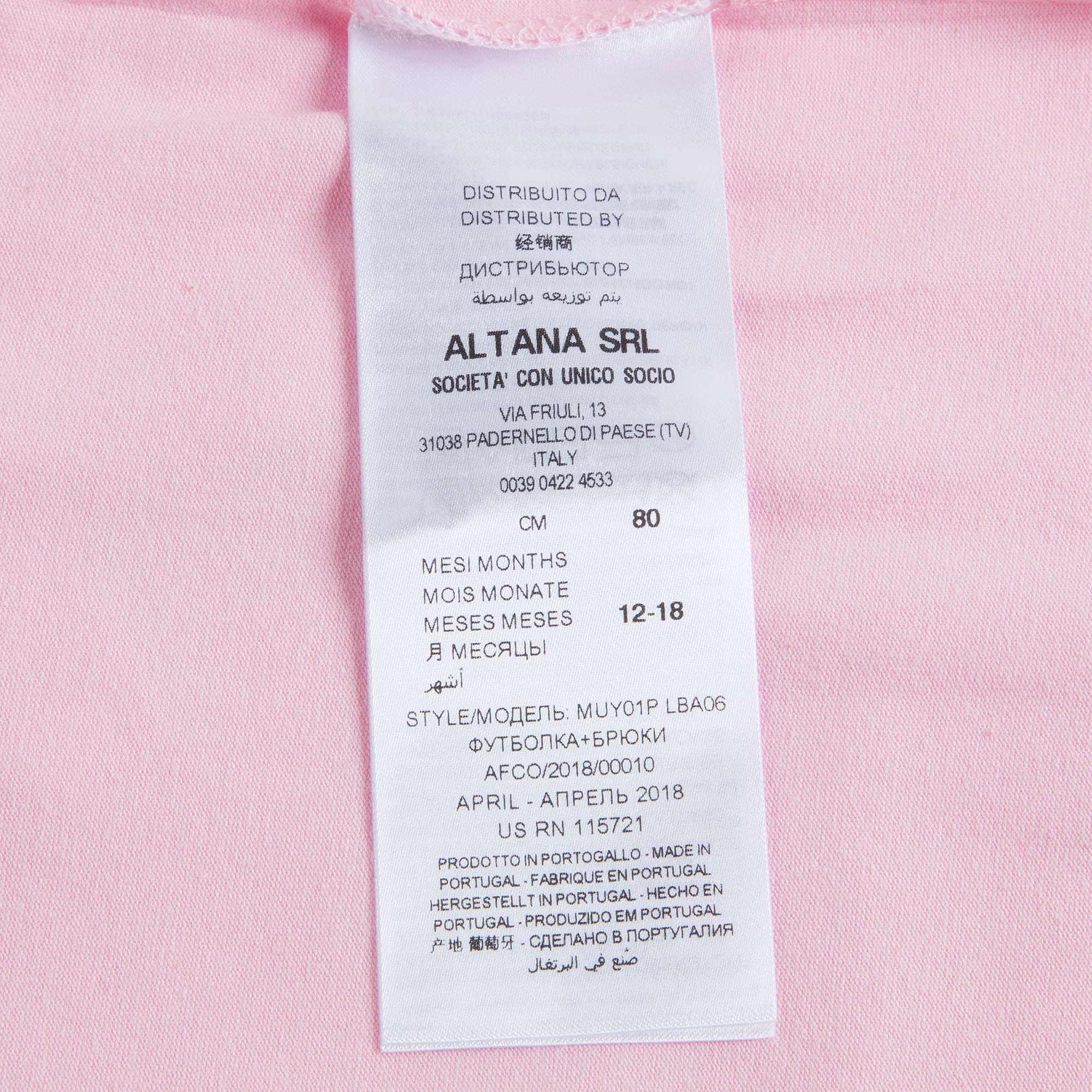 Baby Girls Rose Cotton Sets