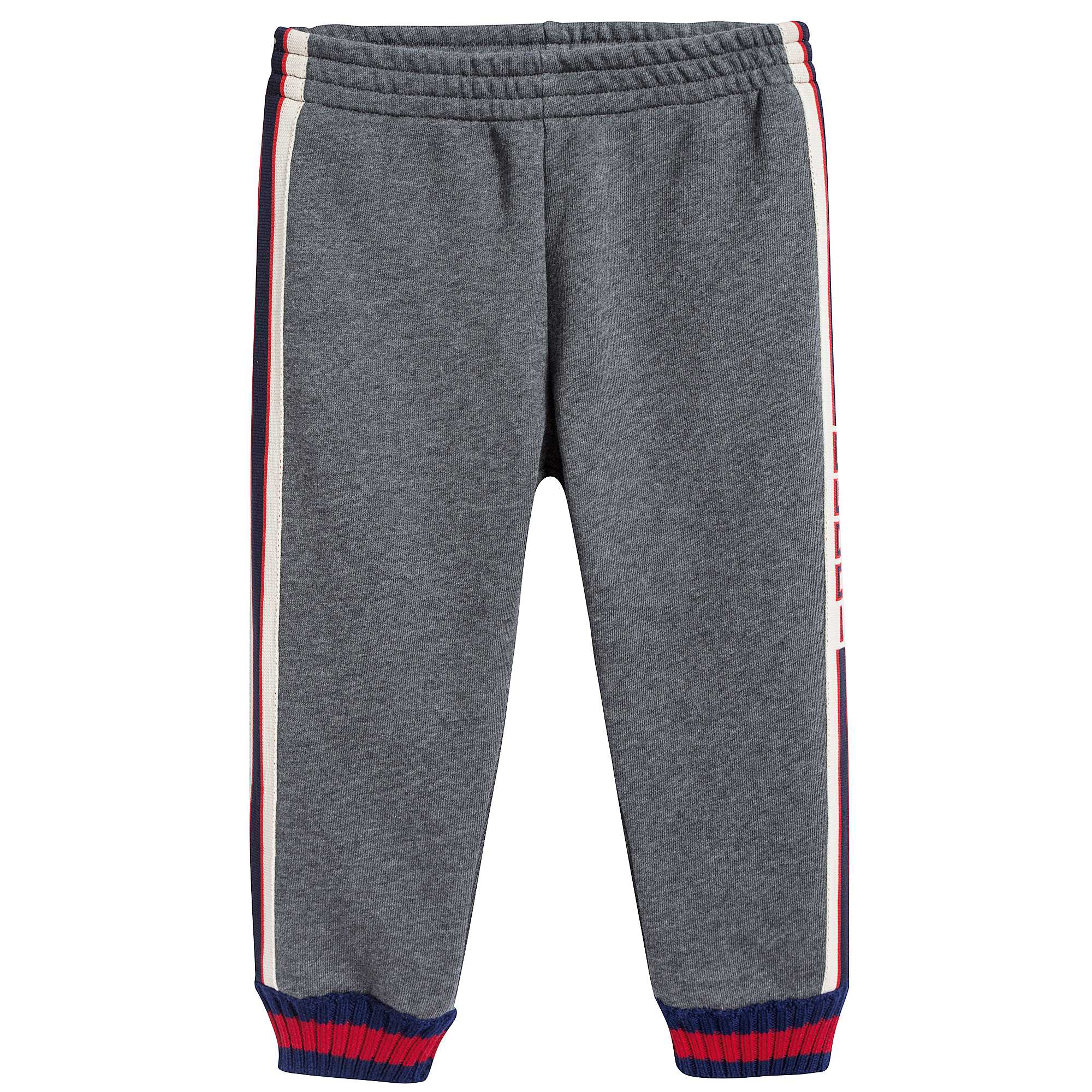 Baby Boys Grey Logo Jogging Pants