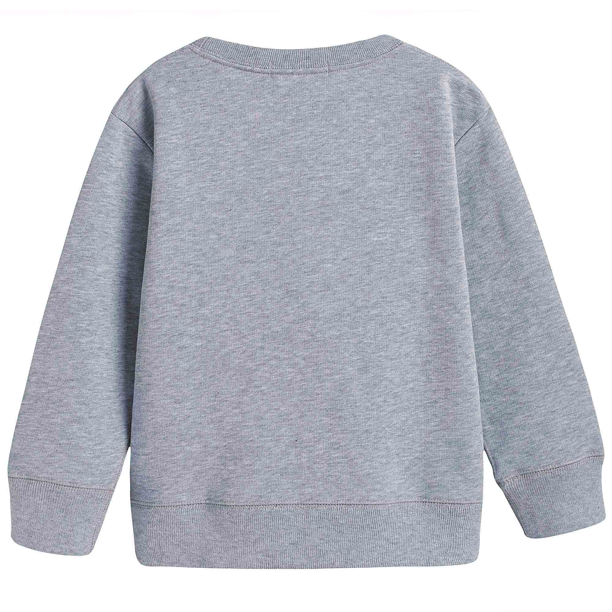 Boys Grey Equestrian Knight Trims Sweatshirt - CÉMAROSE | Children's Fashion Store - 2