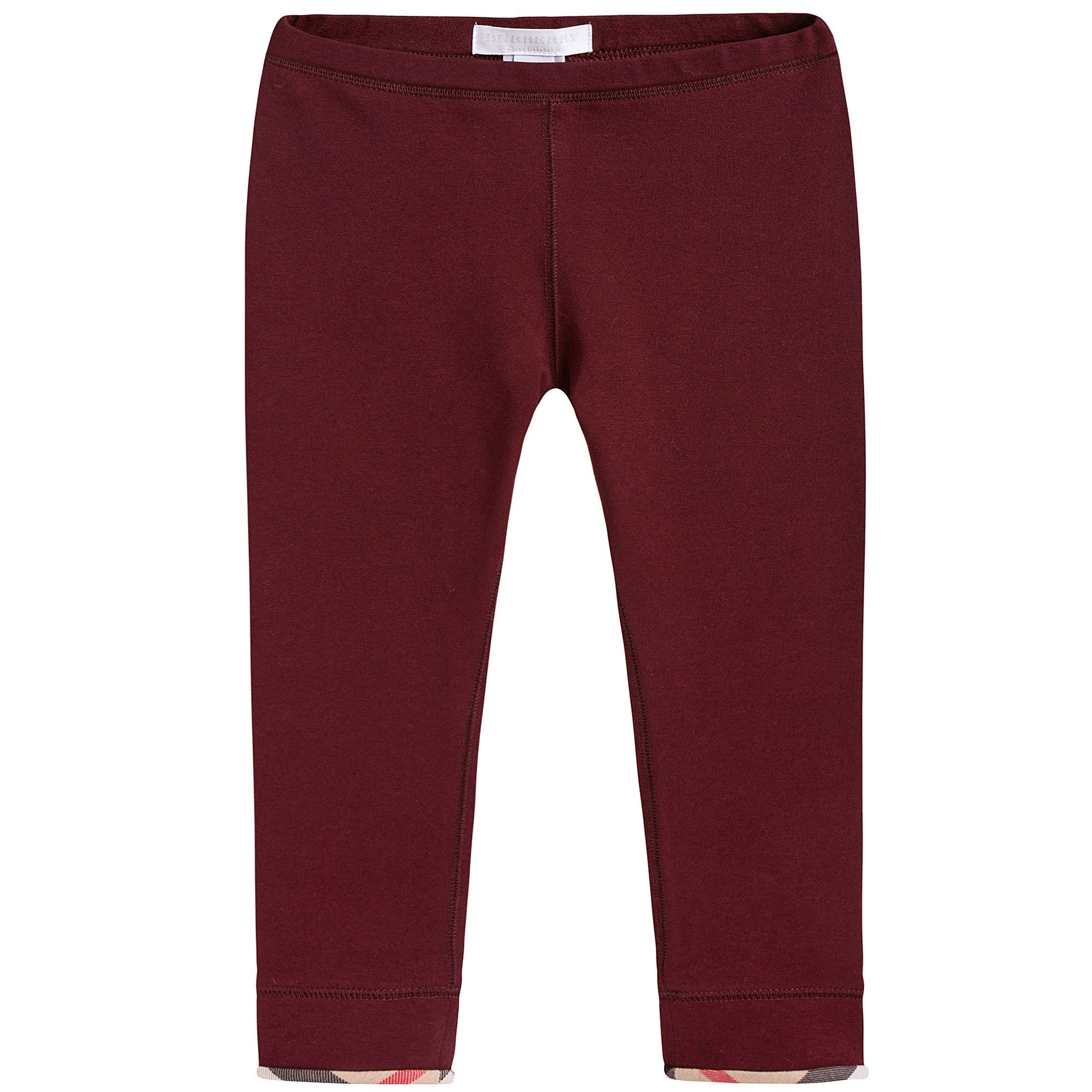 Boys&Girls Deep Red Cotton Twill Chino Trousers - CÉMAROSE | Children's Fashion Store - 1
