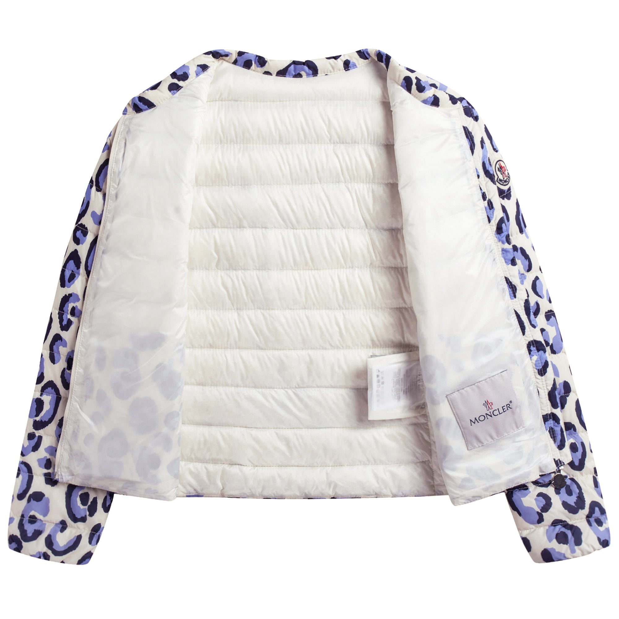 Girls Multicolor Printed Trims Jacket