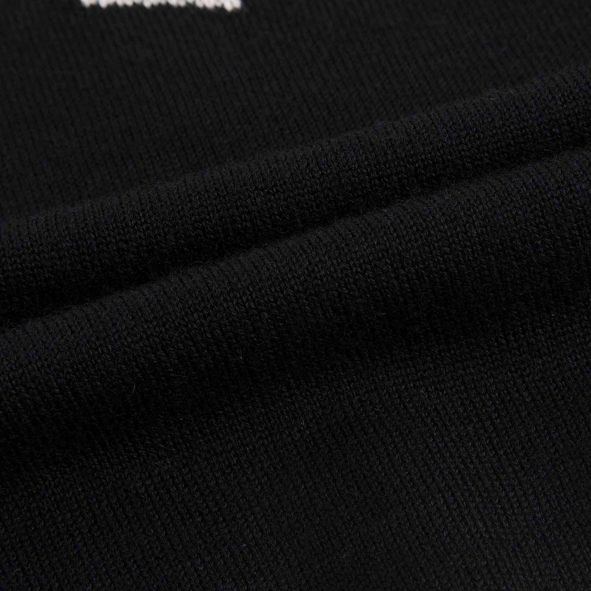 Girls Black & White Wool Sweater - CÉMAROSE | Children's Fashion Store - 6