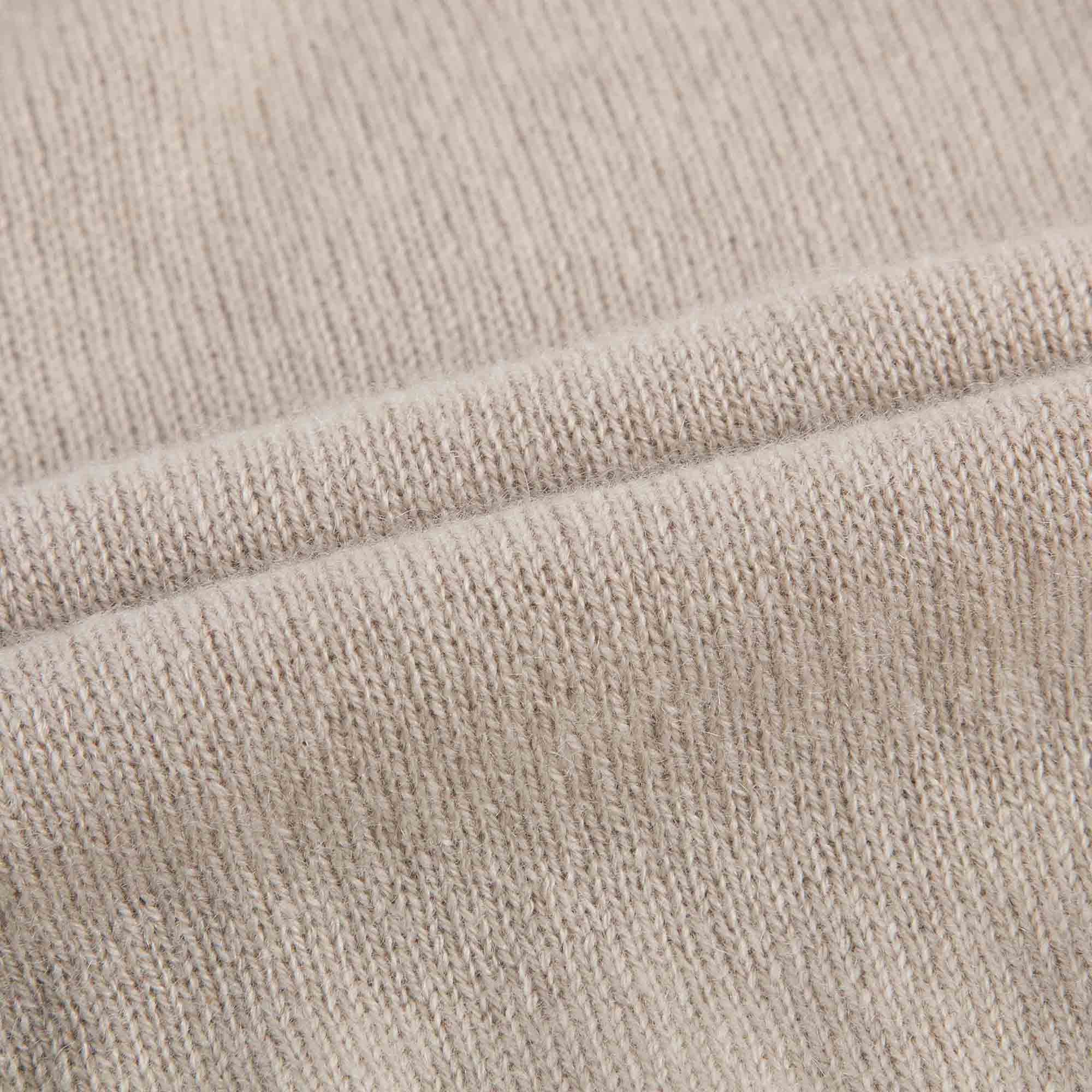 Girls Light Grey Cashmere Sweater - CÉMAROSE | Children's Fashion Store - 7