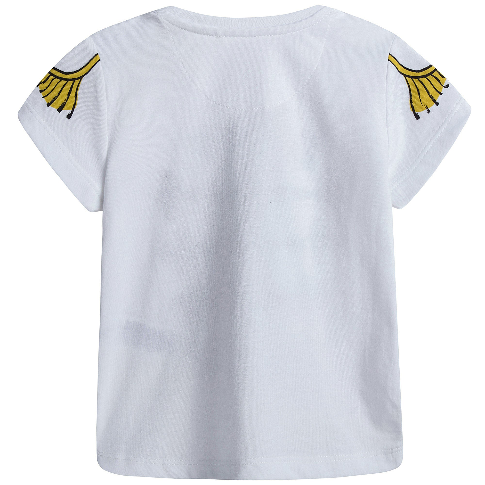 Baby Girls White Band Practice T-Shirt - CÉMAROSE | Children's Fashion Store - 2