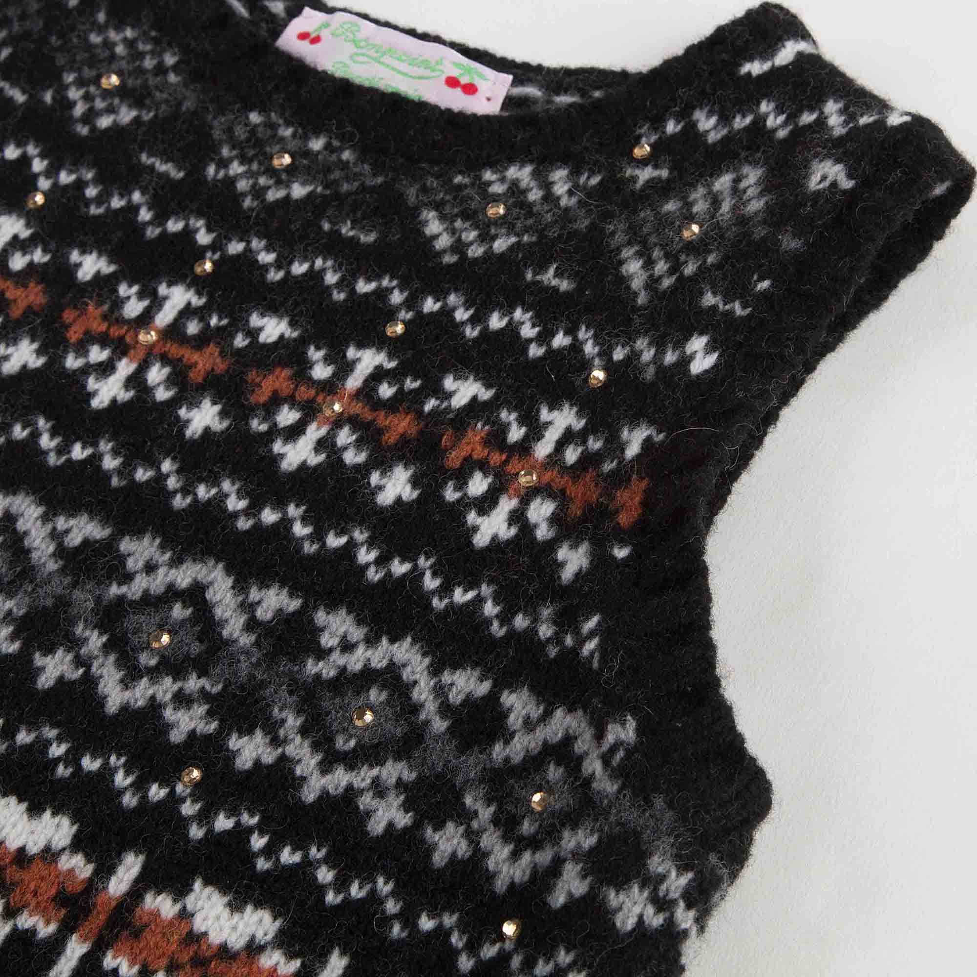 Girls Black & Grey Slip Overs - CÉMAROSE | Children's Fashion Store - 4