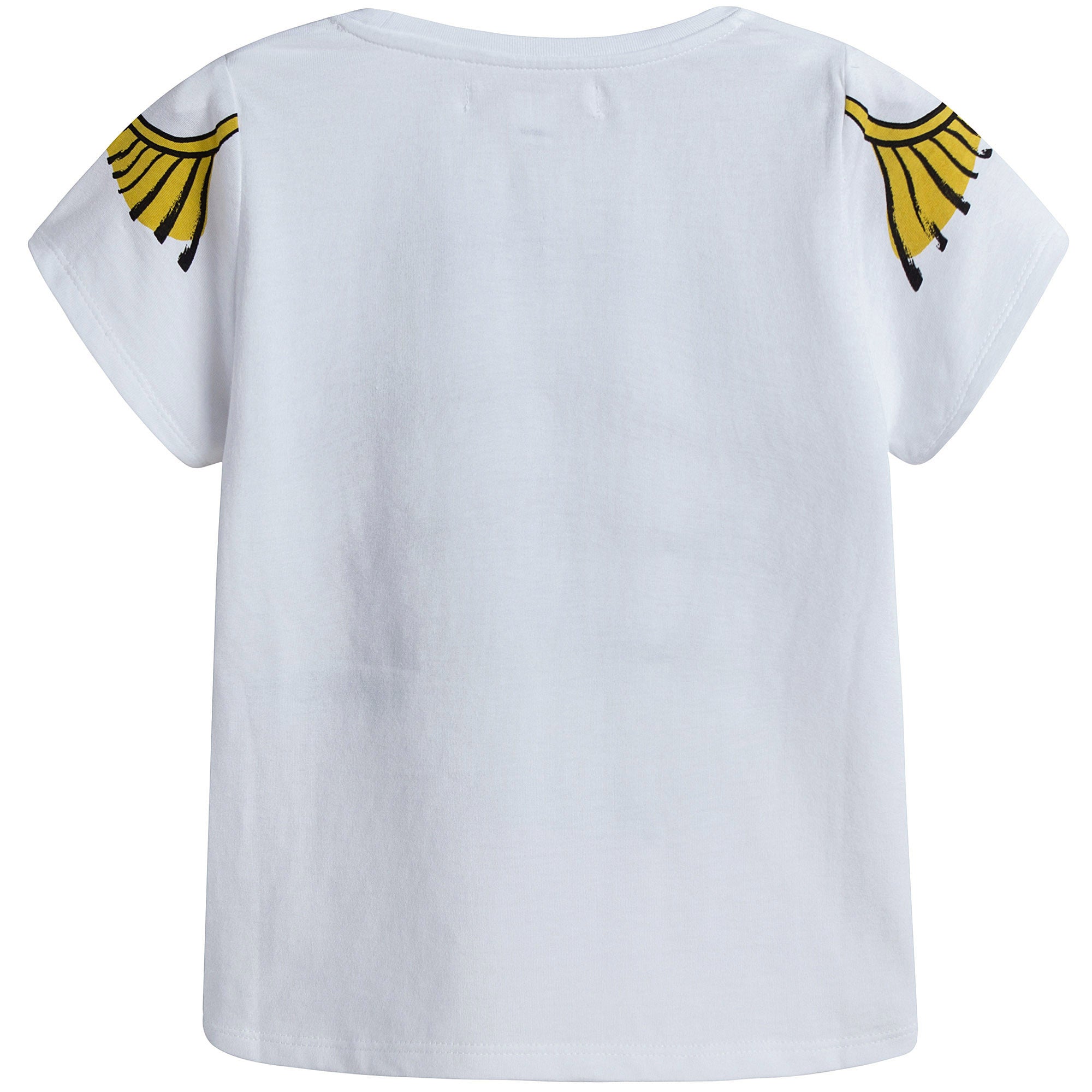 Girls White Band Practice T-Shirt - CÉMAROSE | Children's Fashion Store - 2