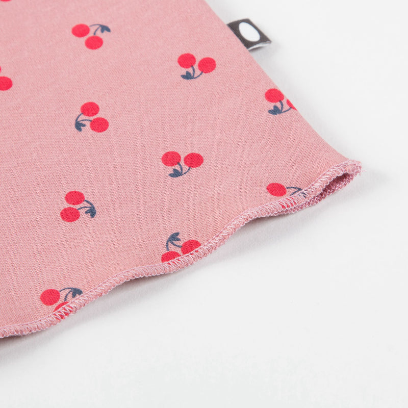 Baby Girls Pink Cherry Cotton T-shirt