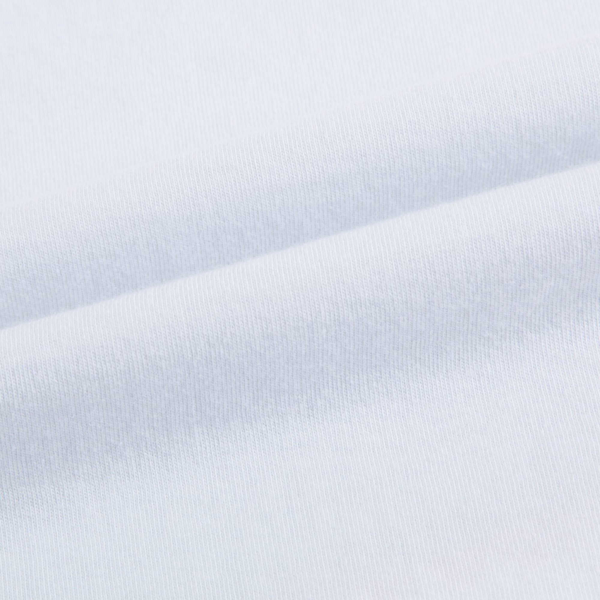 Girls White Cotton T-shirt