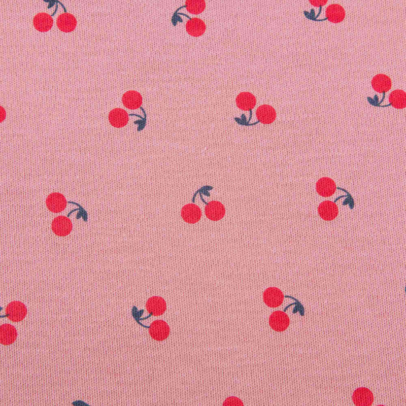 Baby Girls Pink Cherry Cotton T-shirt