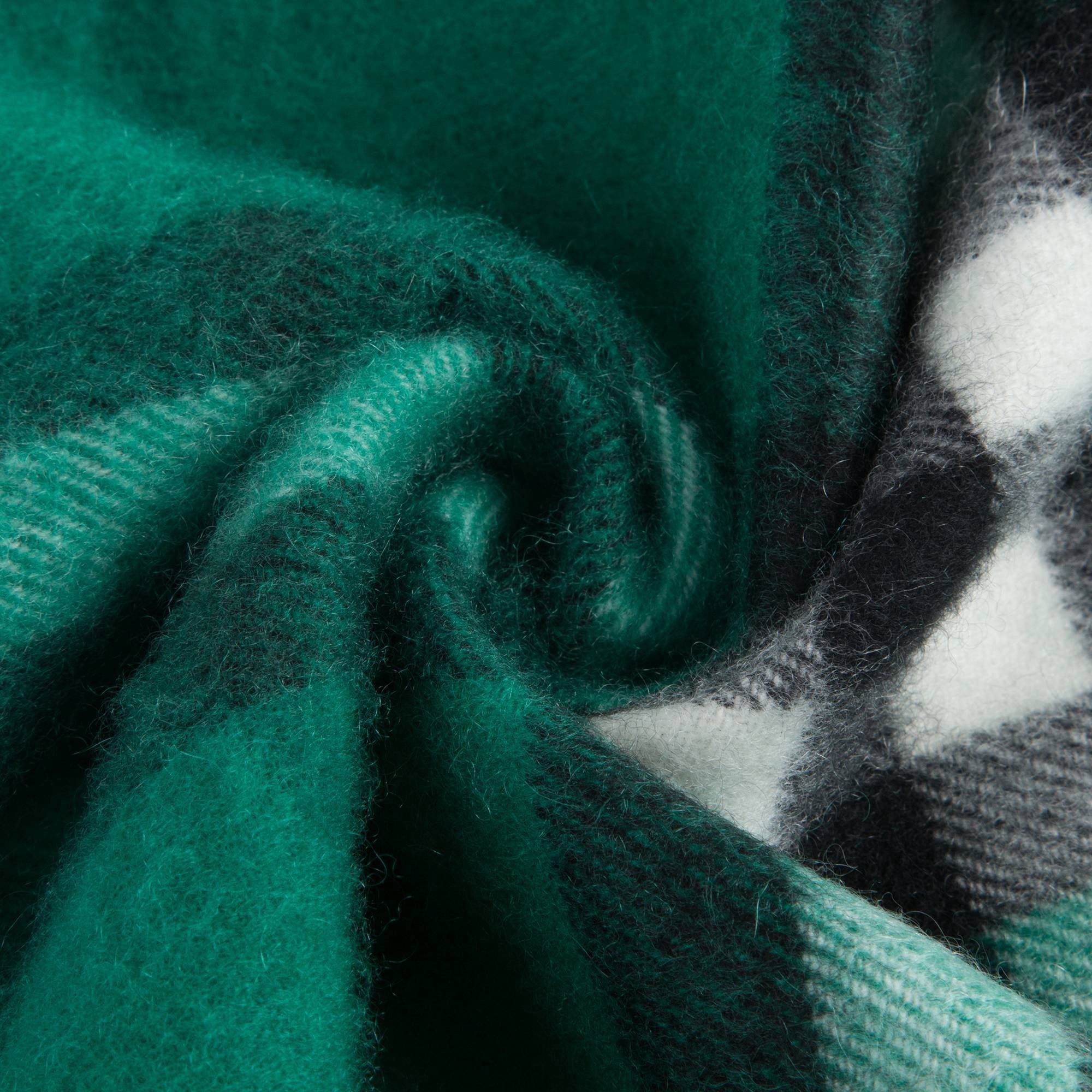 Green Cashmere Scarf (128cm)