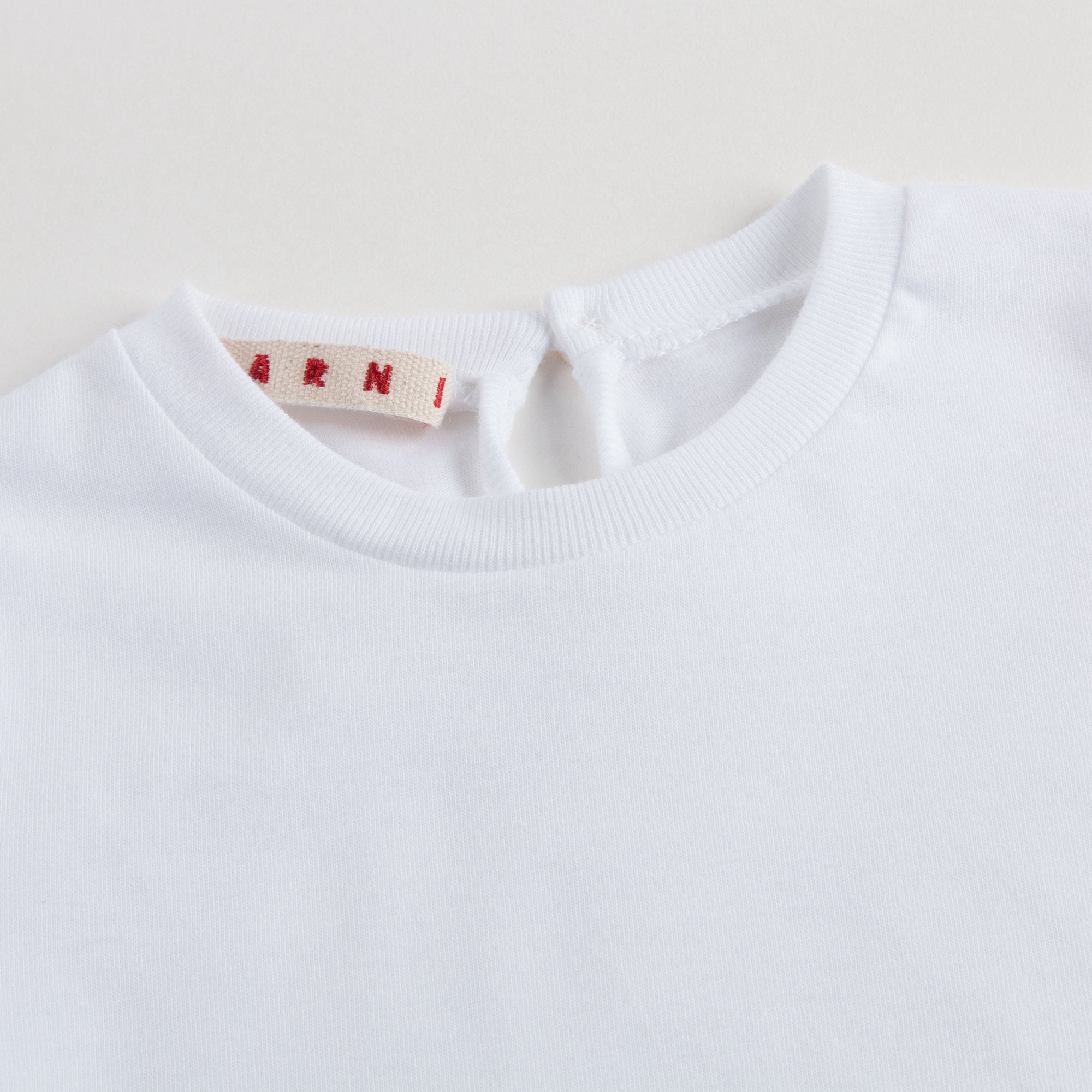 Baby Girls White House Printed Cotton T-shirt