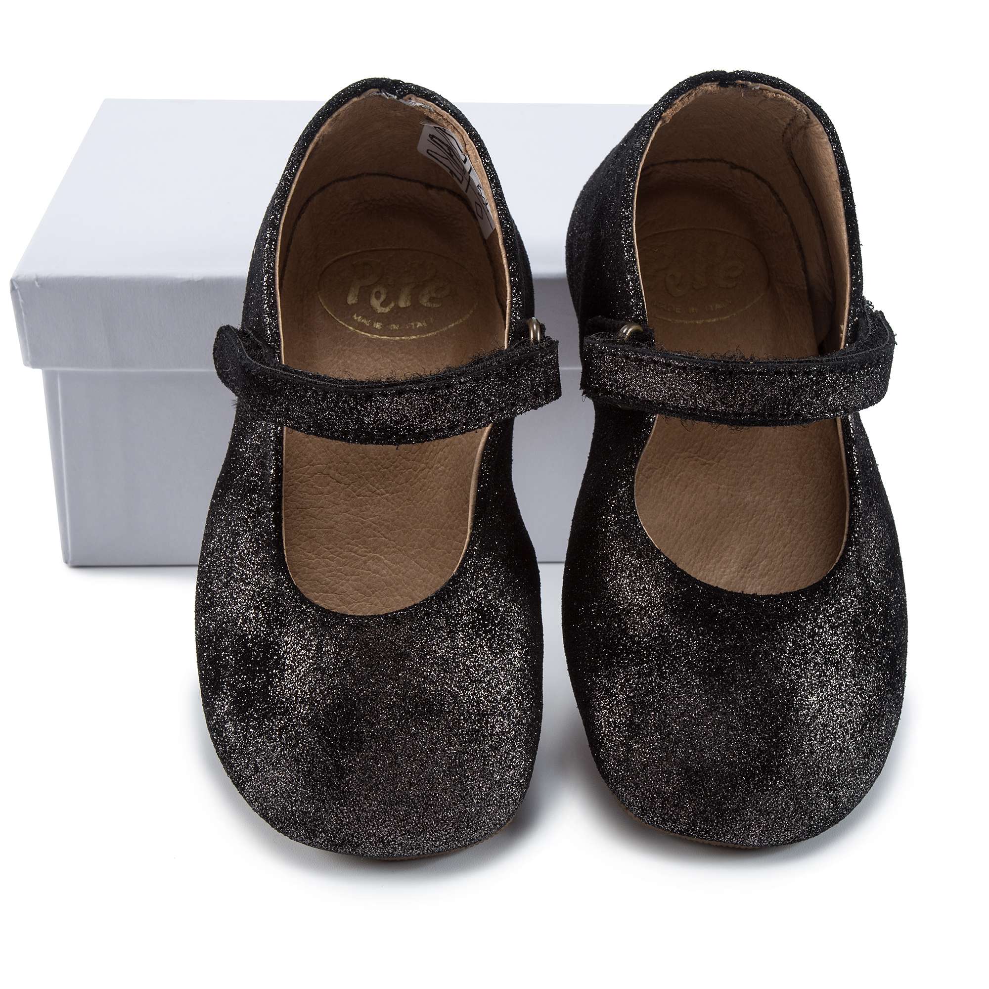 Girls Black Flat Shoes