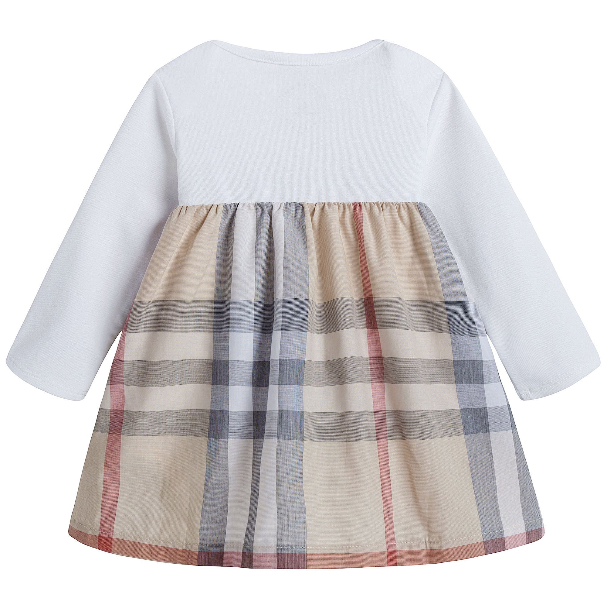 Baby Girls Check Cotton Dress - CÉMAROSE | Children's Fashion Store - 2