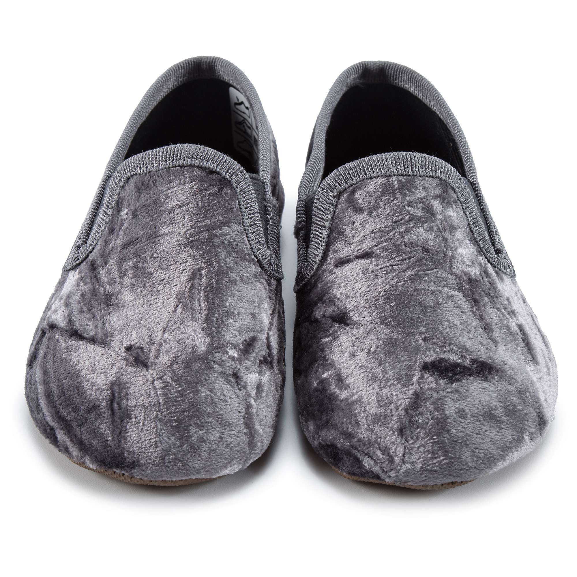 Girls Grey Loafers