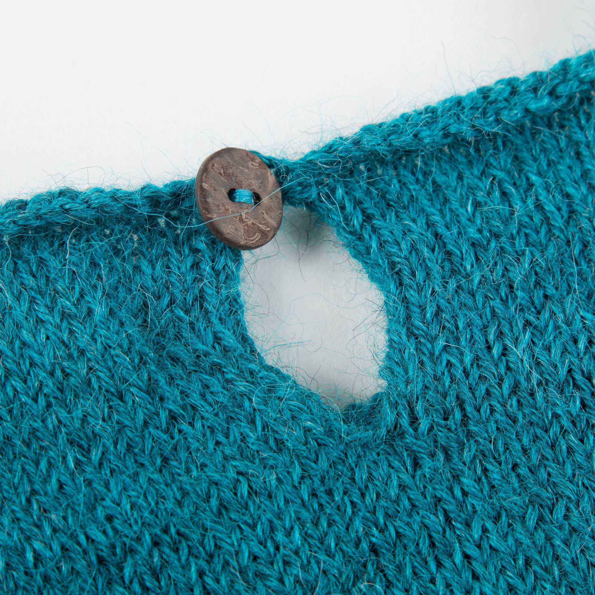 Baby Bay Blue Bunny Alpaca  Sweater