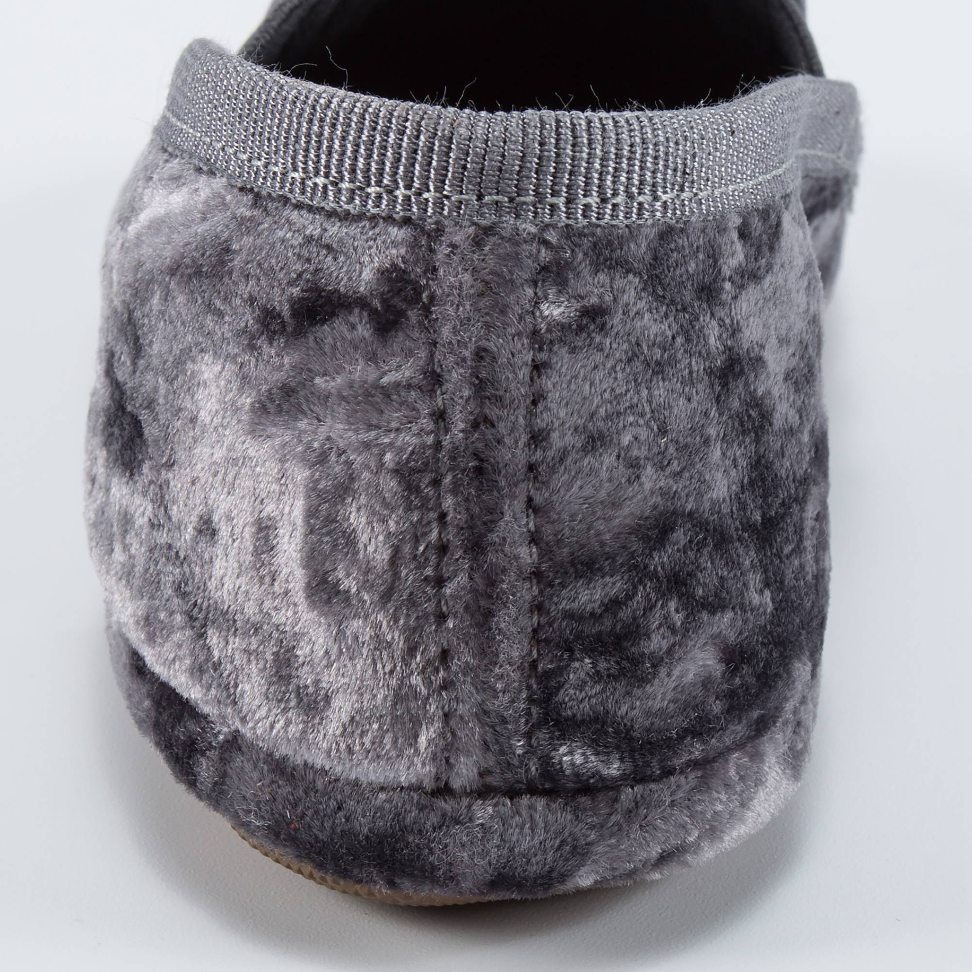 Girls Grey Loafers