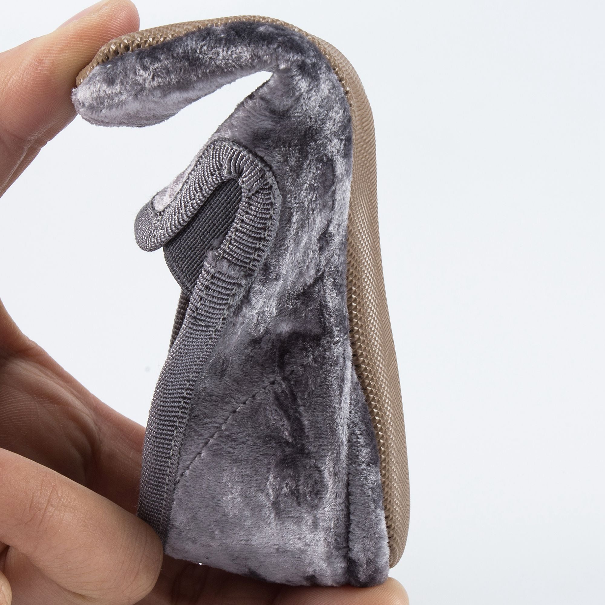 Girls Grey Loafers