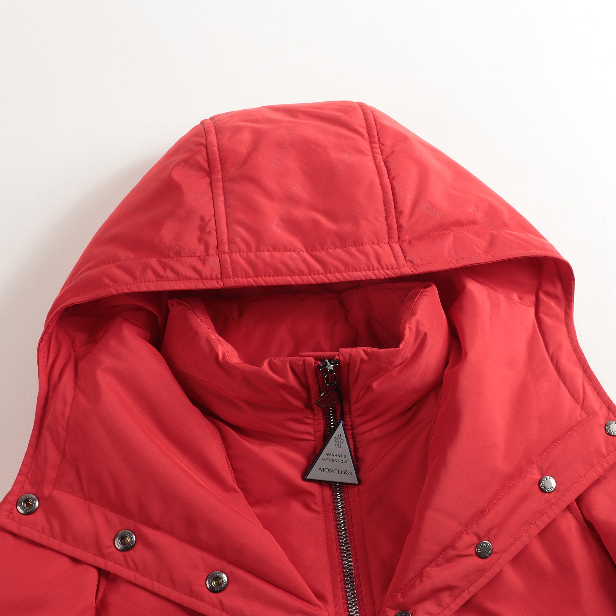 Girls Red "SEWEN" Padded Down Coat