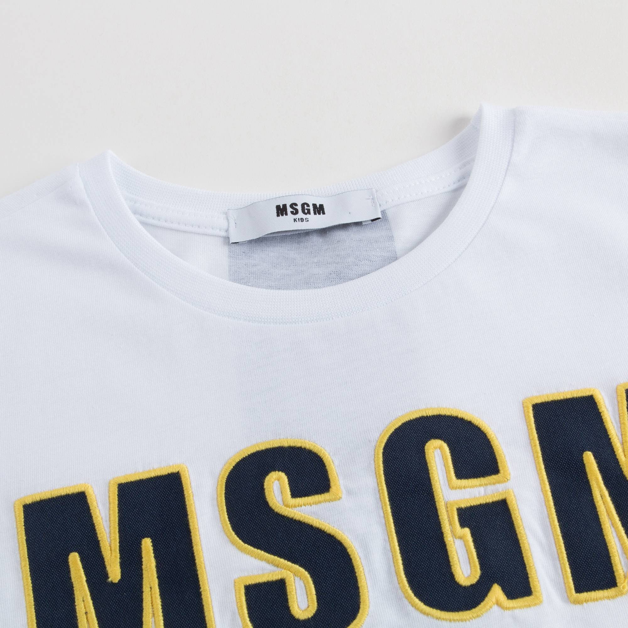 Boys White Logo T-shirt