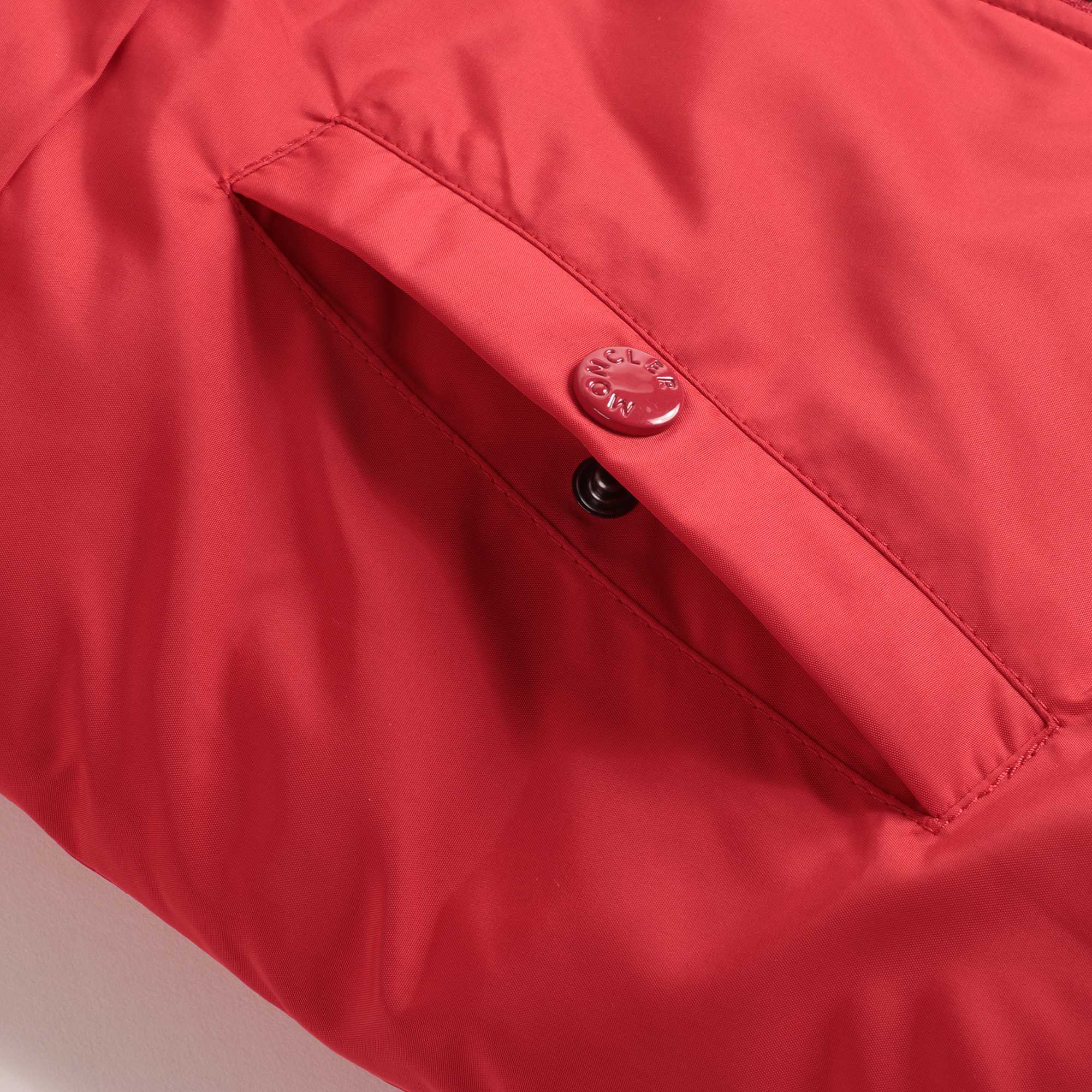 Girls Red "SEWEN" Padded Down Coat