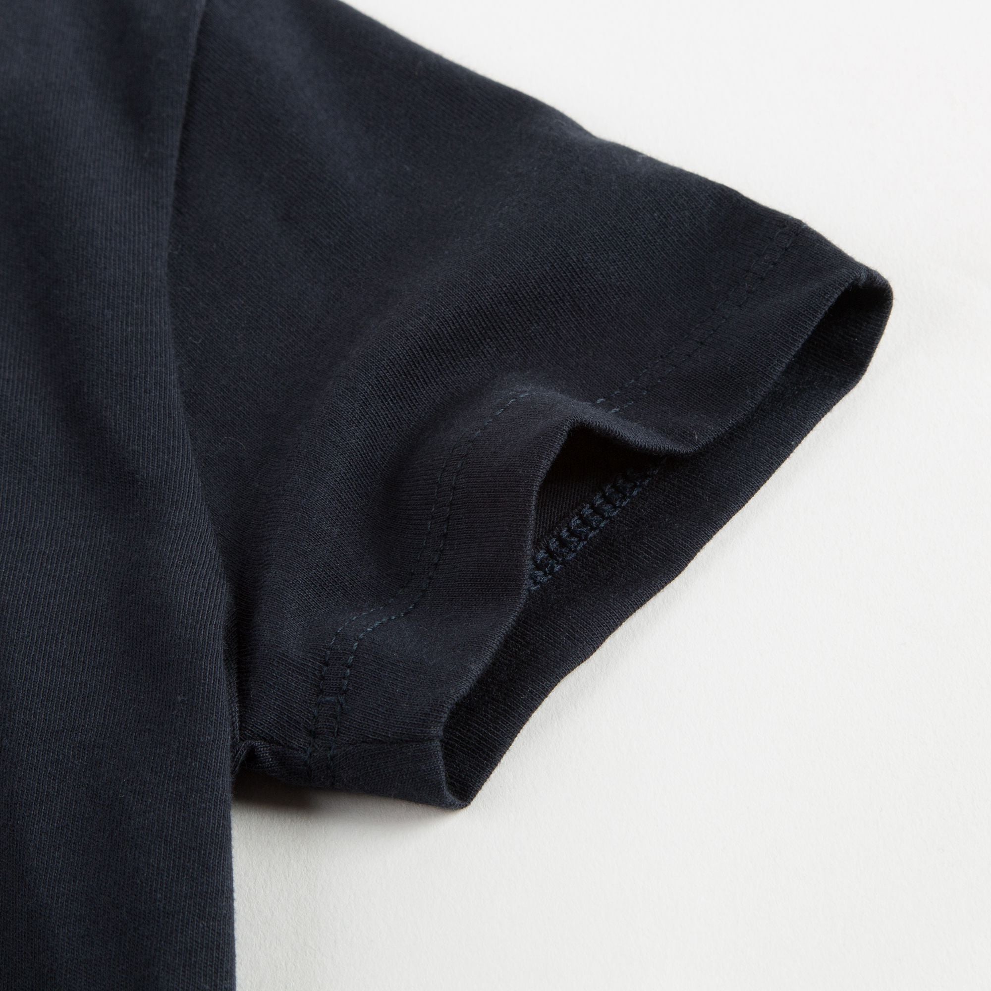 Boys Black Logo Cotton T-shirt