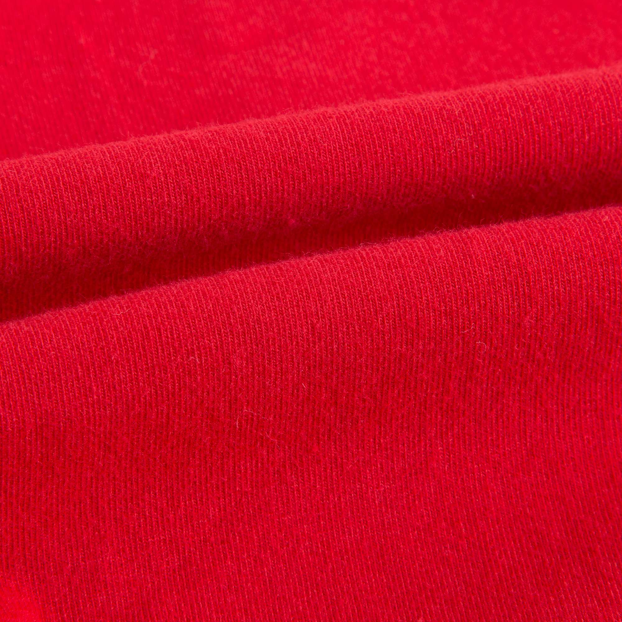 Girls Poppy Red Cotton T-shirt