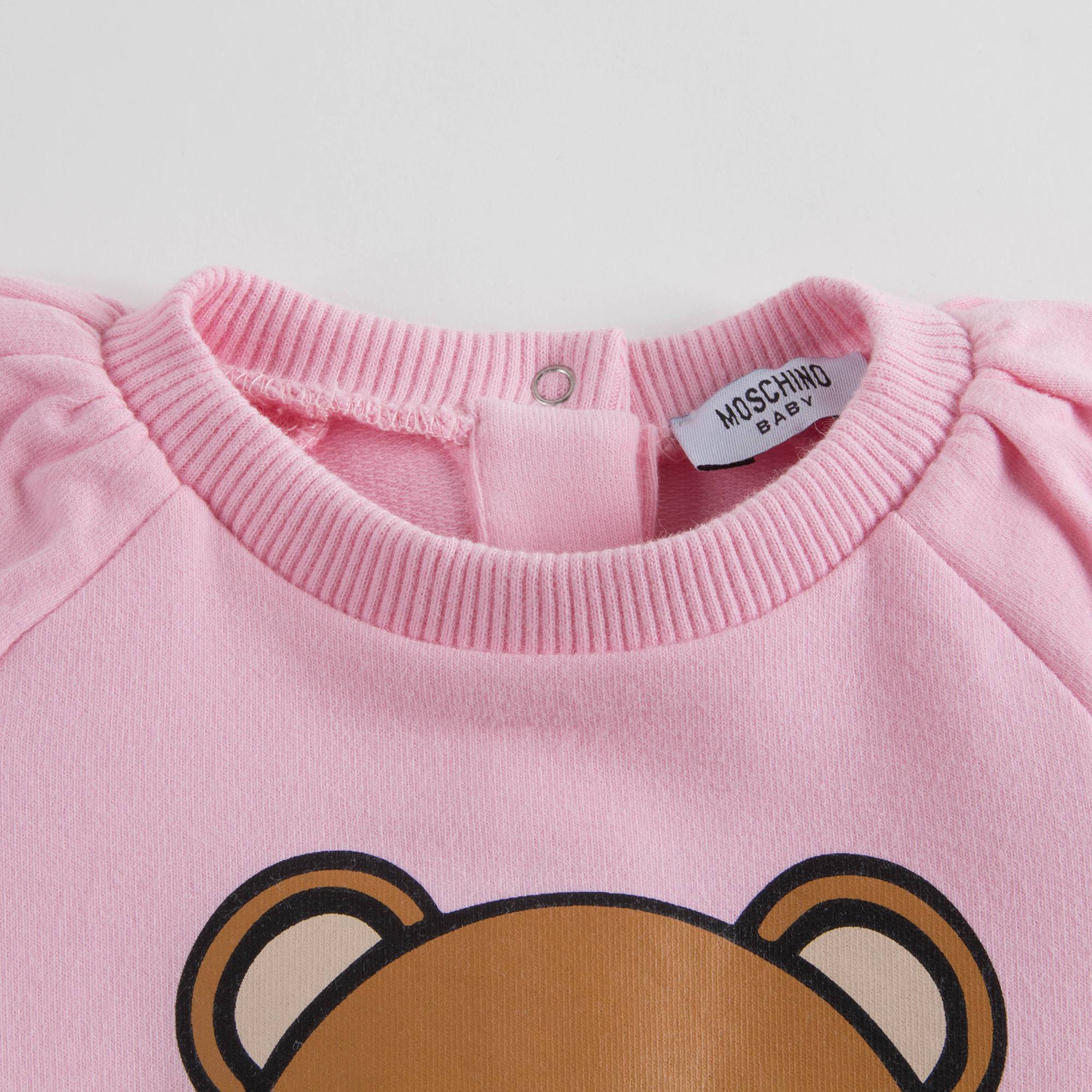 Baby Girls Rose Cotton Sweatshirt