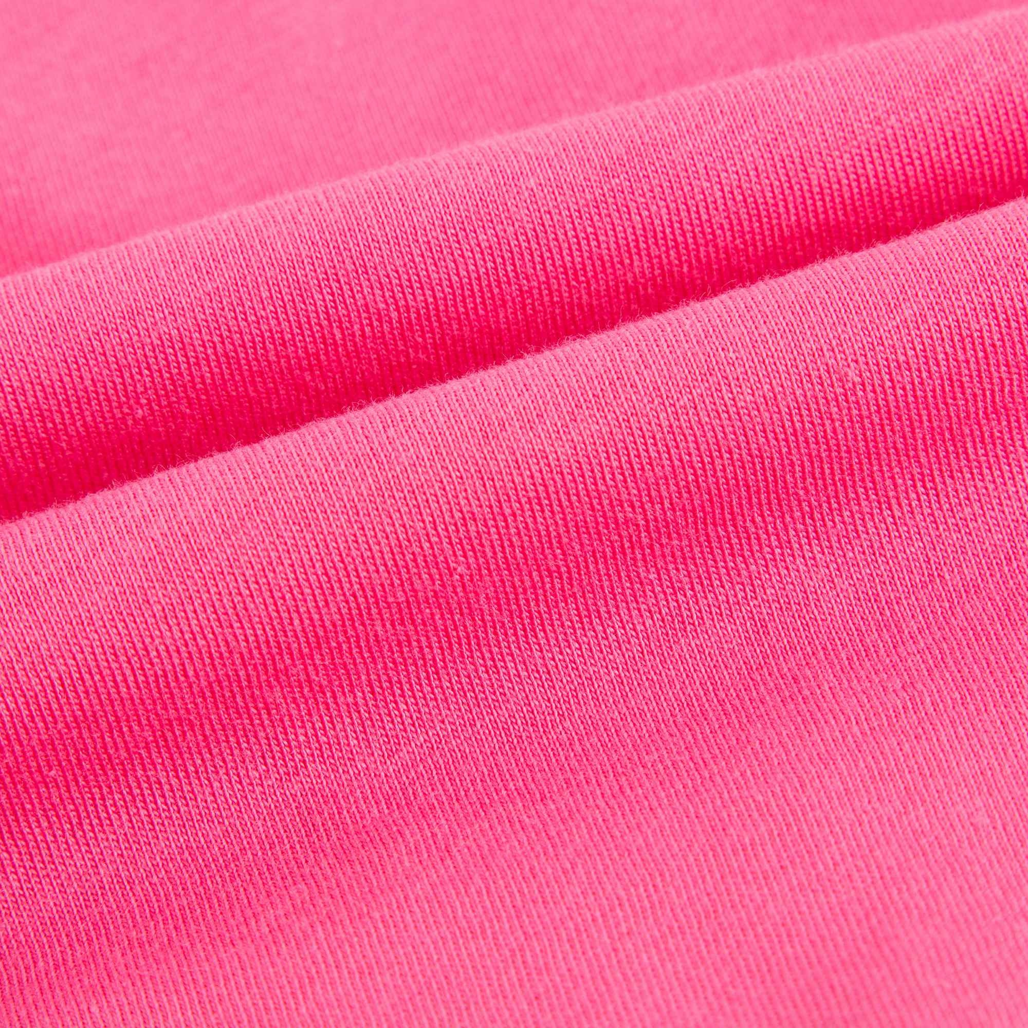 Girls Pink Cotton T-shirt