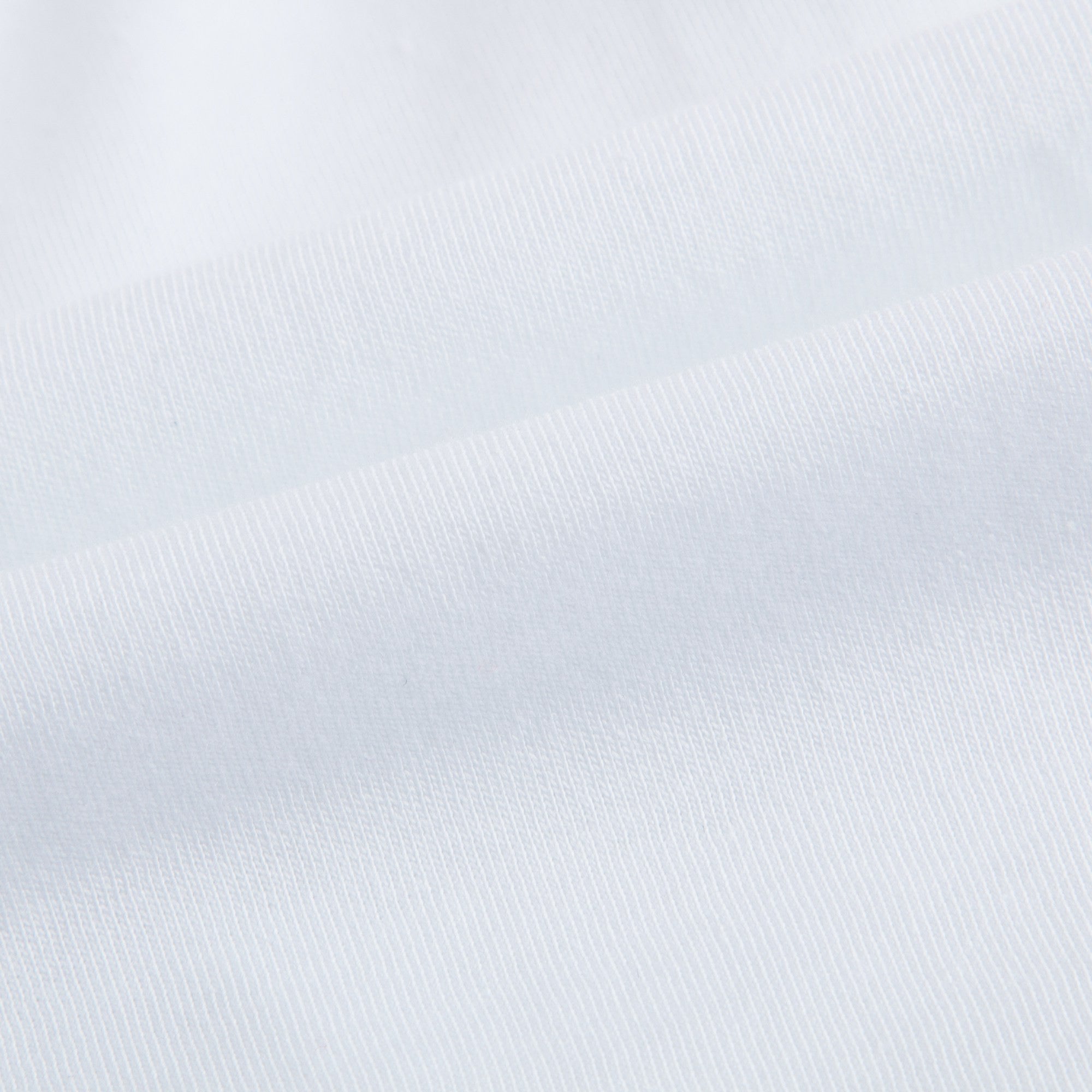 Girls White Cotton T-shirt
