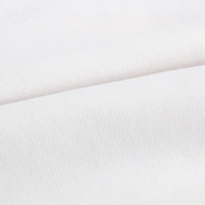 Boys & Girls White Cotton T-shirt