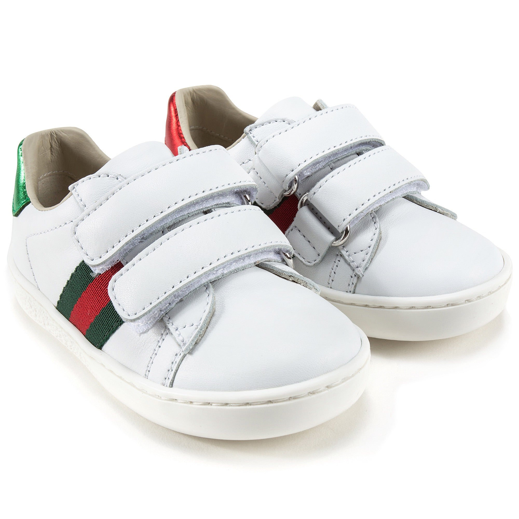 Baby Girls Velcro Leather Board Shoes