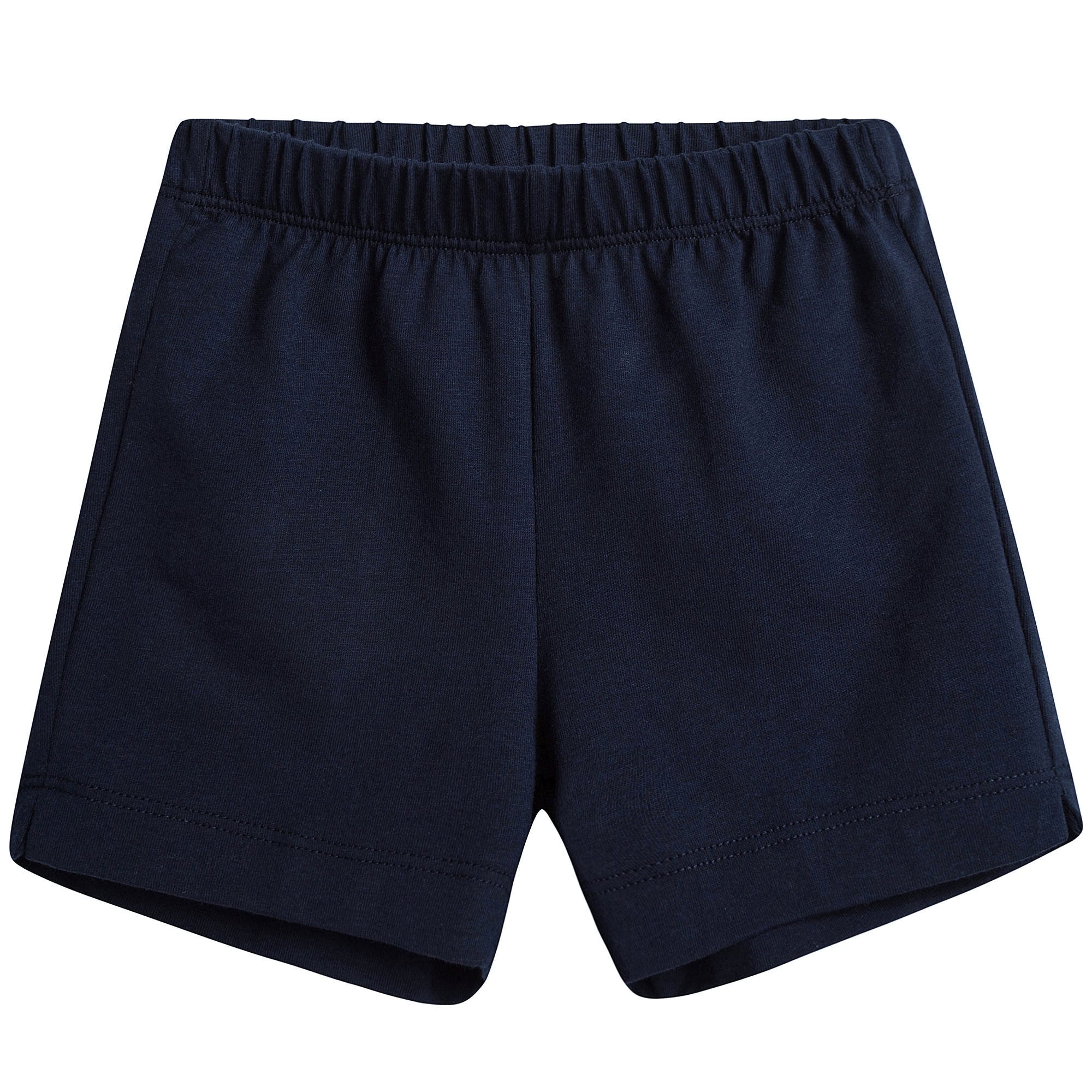 Baby Boys White T-Shirt And Dark Blue Shorts - CÉMAROSE | Children's Fashion Store - 5