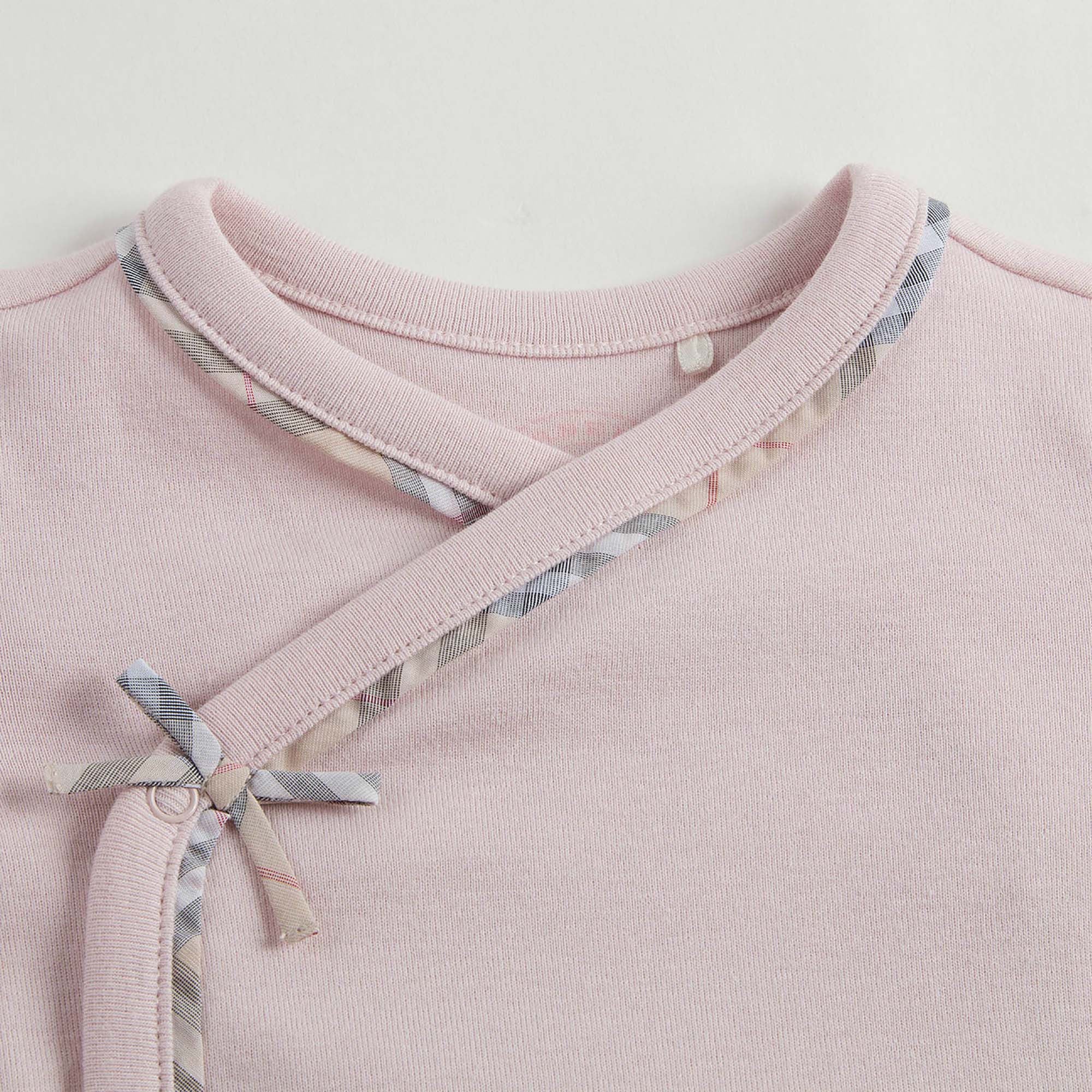 Baby Girls Powder Pink Top & Trousers 2 Piece Gift Set - CÉMAROSE | Children's Fashion Store - 6