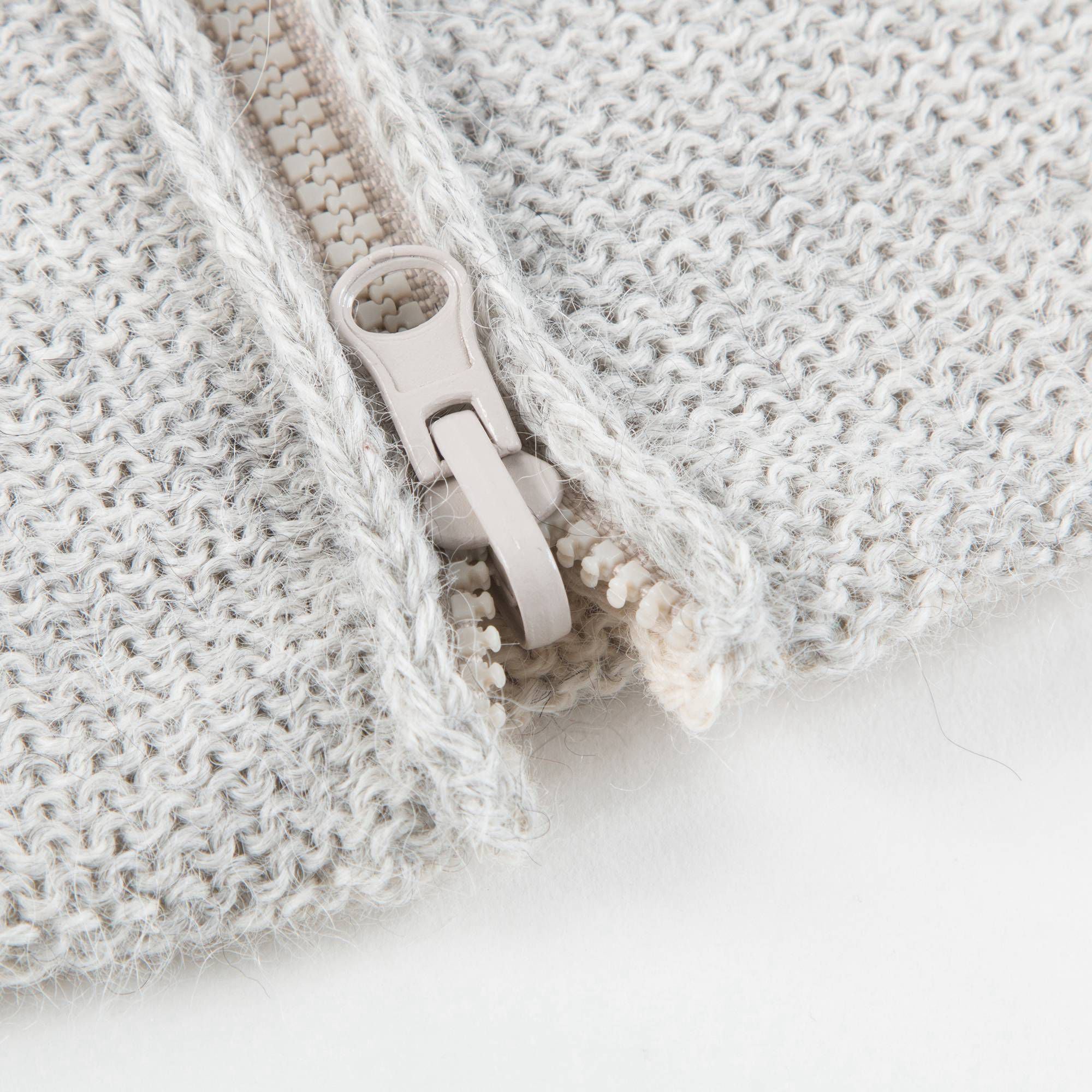 Baby Grey Rabbit Alpaca Hooded Animal Sweater