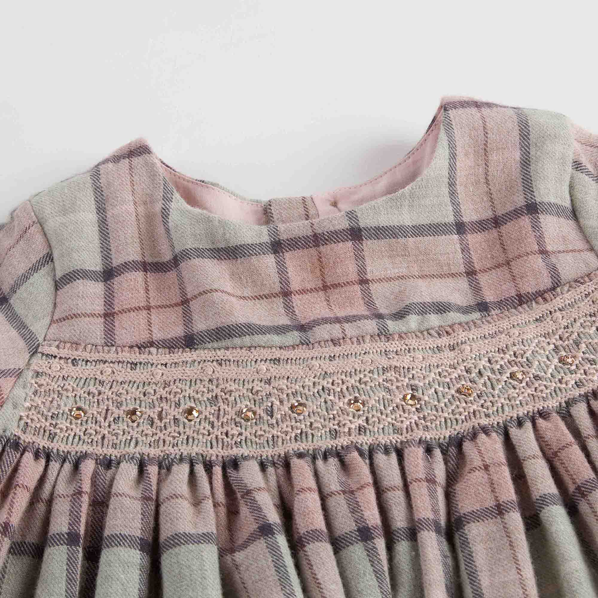 Baby Girls Multicolor Plaid Dress - CÉMAROSE | Children's Fashion Store - 6