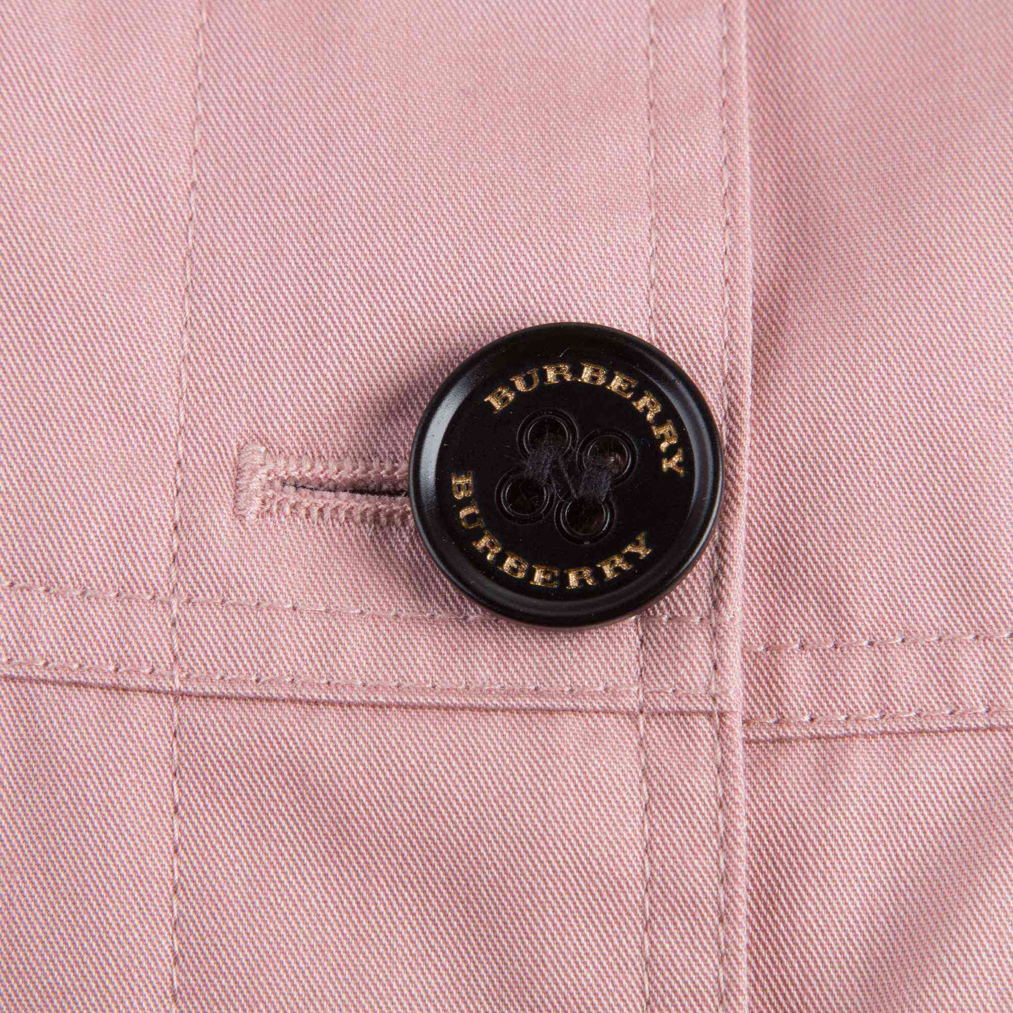 Baby Girls Pale Pink Trench Coat