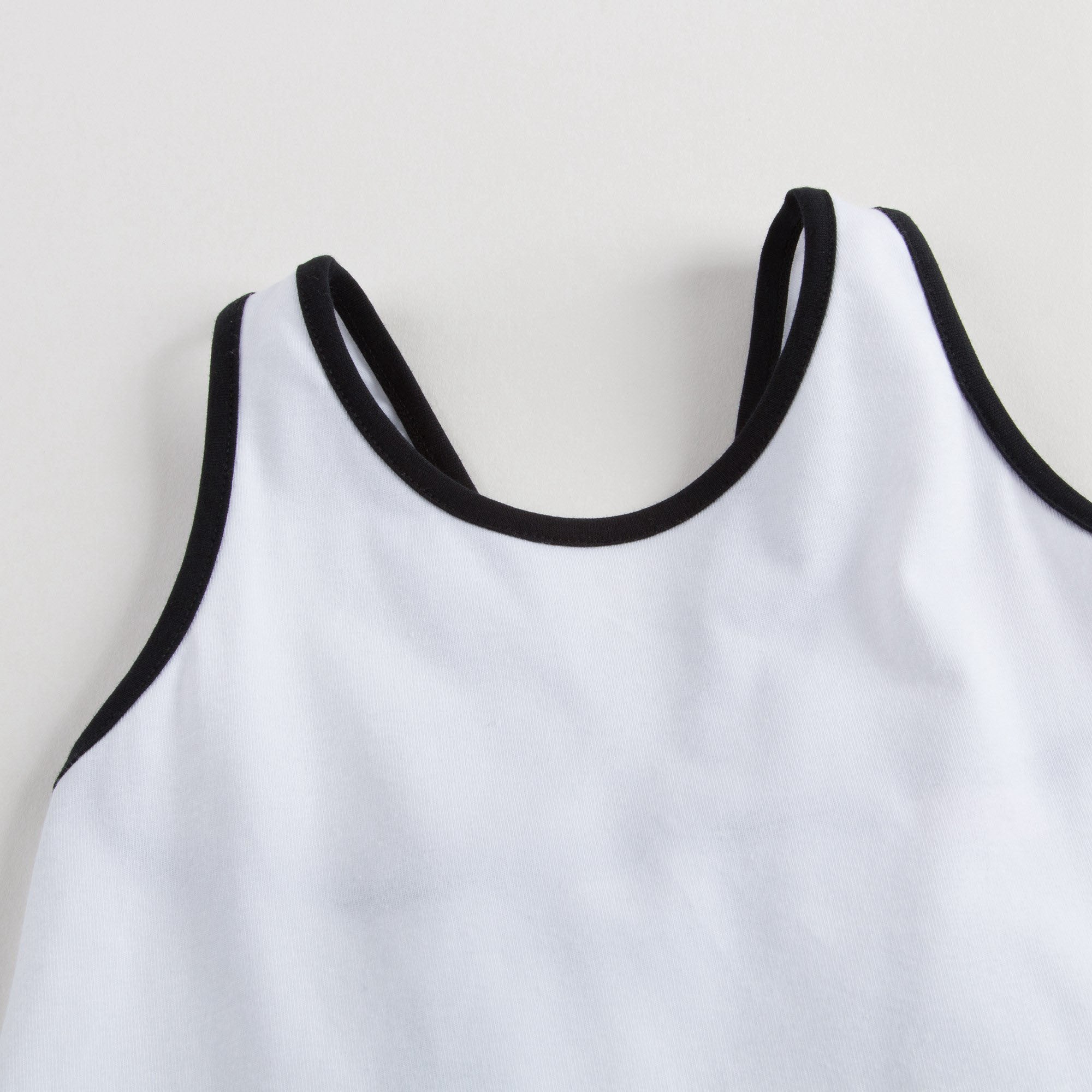 Girls White Cotton Dress