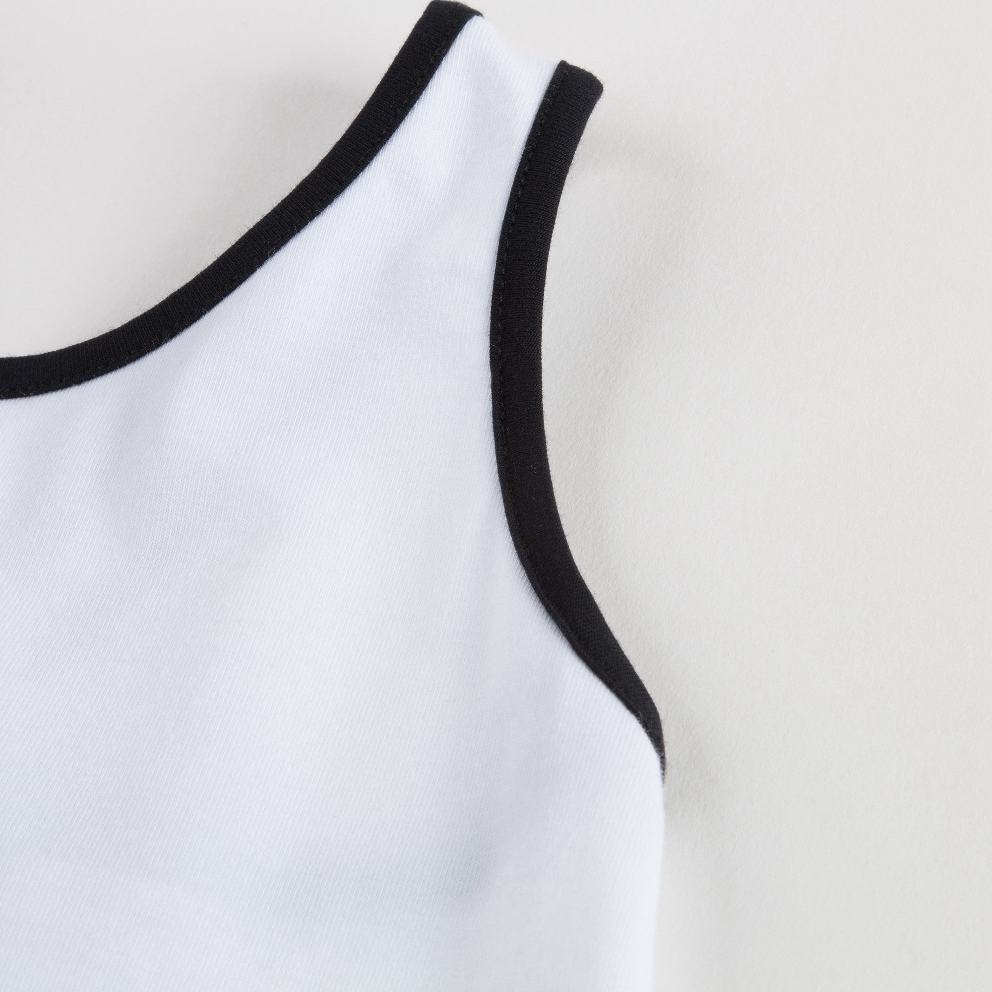 Girls White Cotton Dress