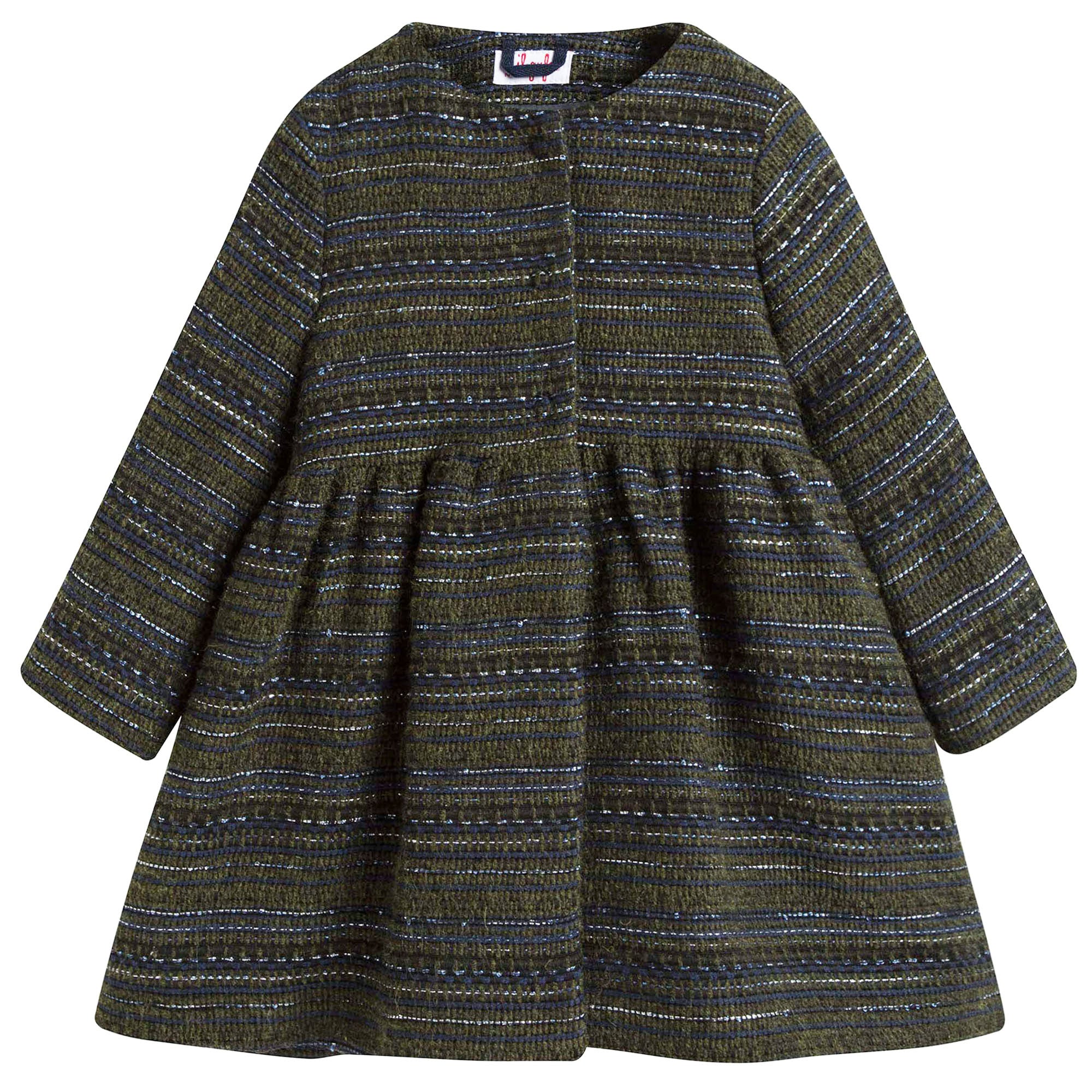 Girls Green Dressed with Ruffle