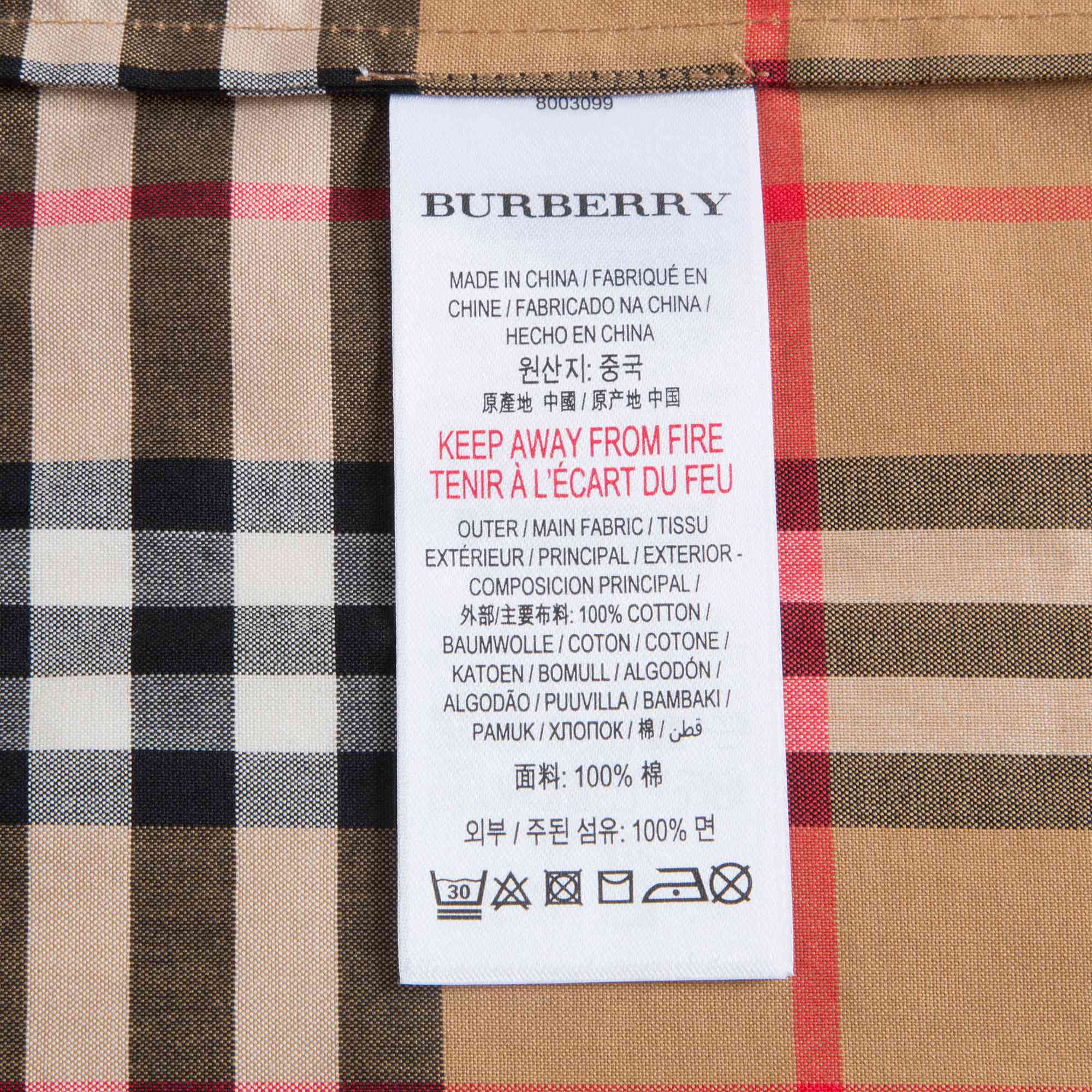 Girls Yellow Check Cotton Dress