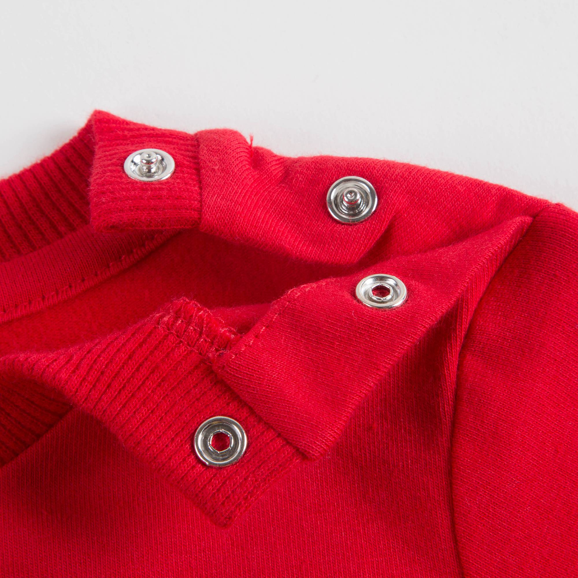 Baby Poppy Red Cotton T-shirt