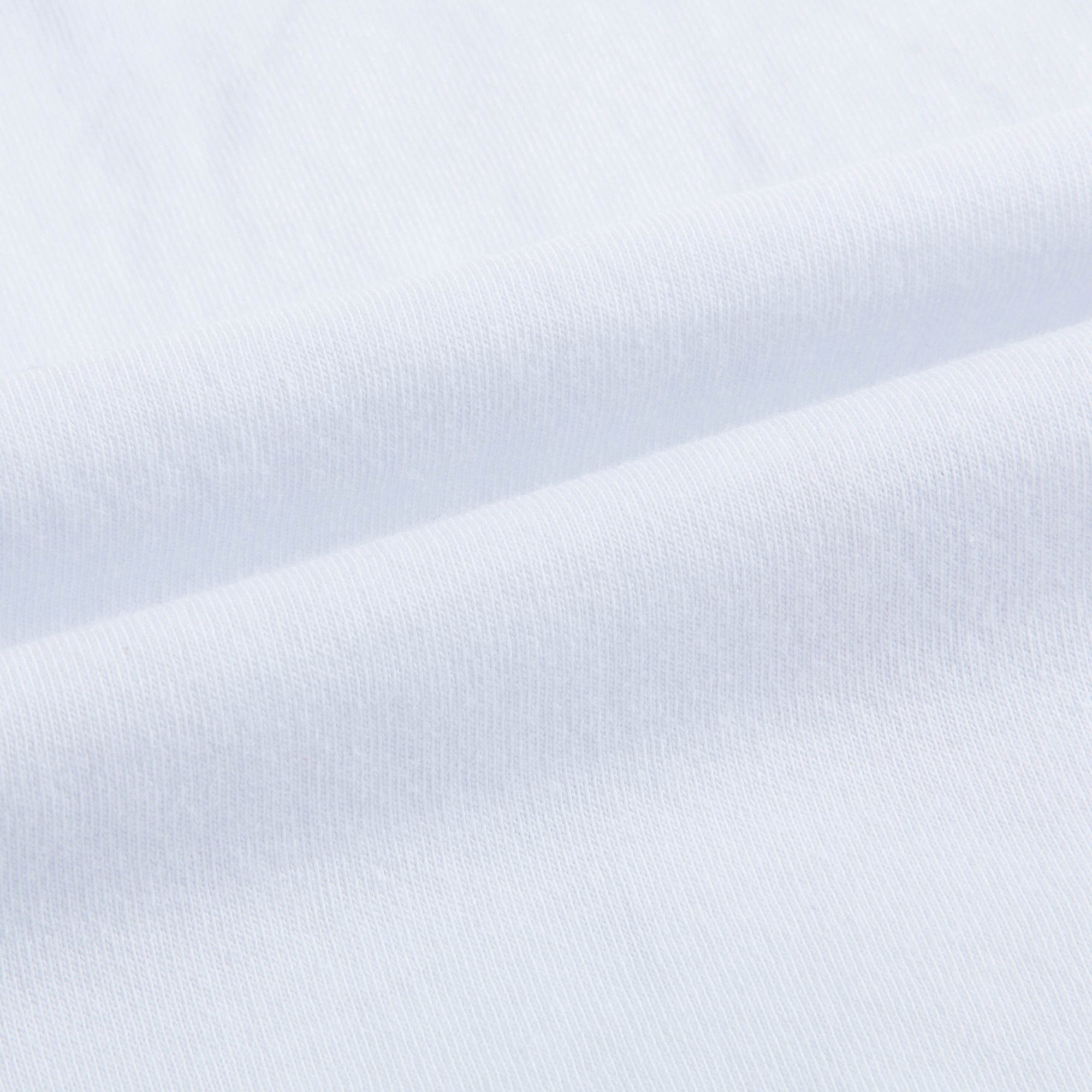Baby Girls White Cotton T-shirt