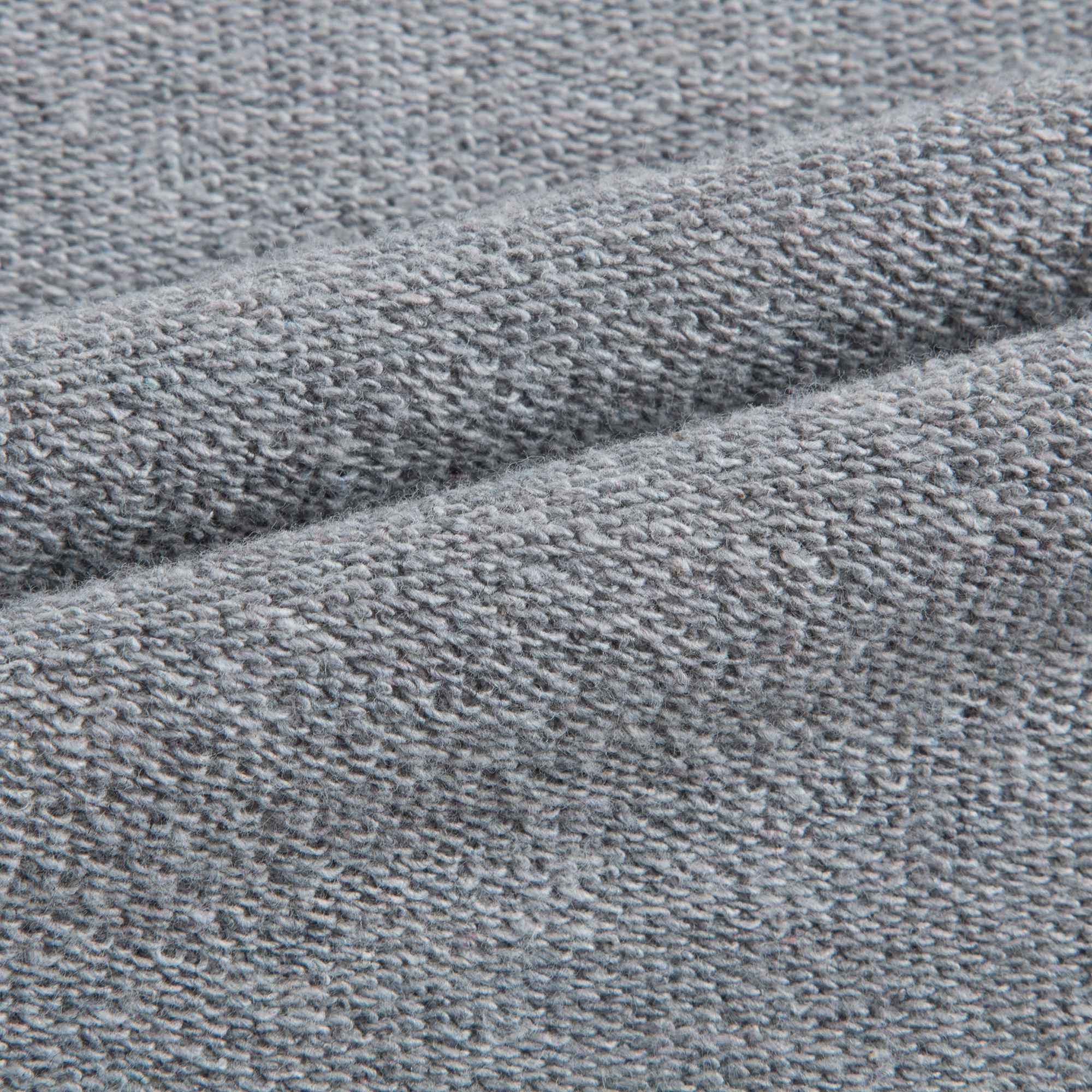 Girls Heather Grey Cotton Dress