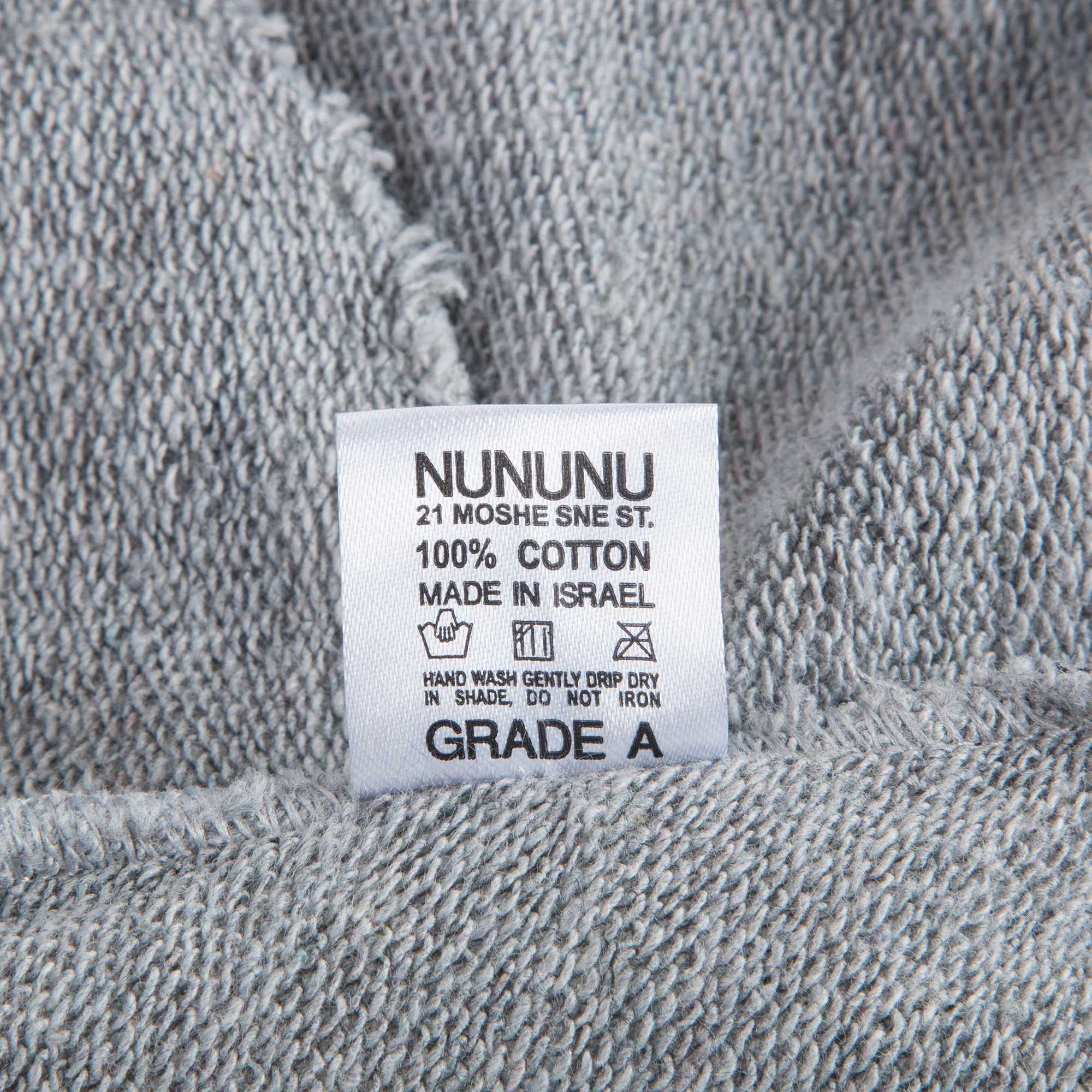 Girls Heather Grey Cotton Dress