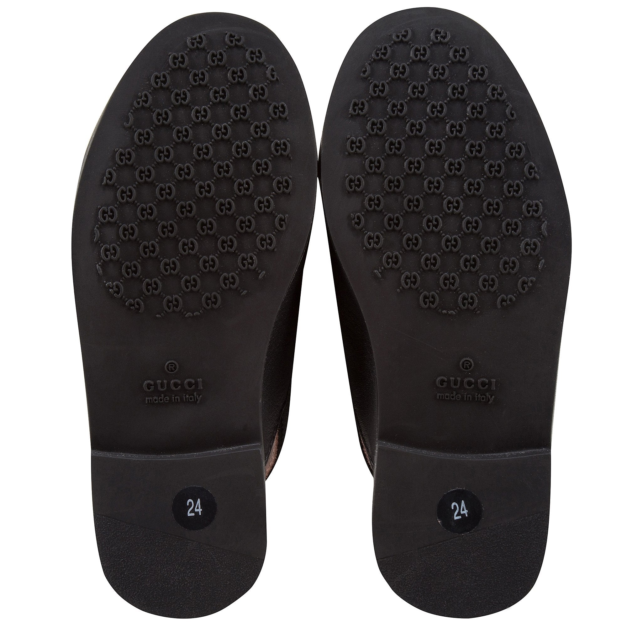 Baby Girls Black Logo Shoes