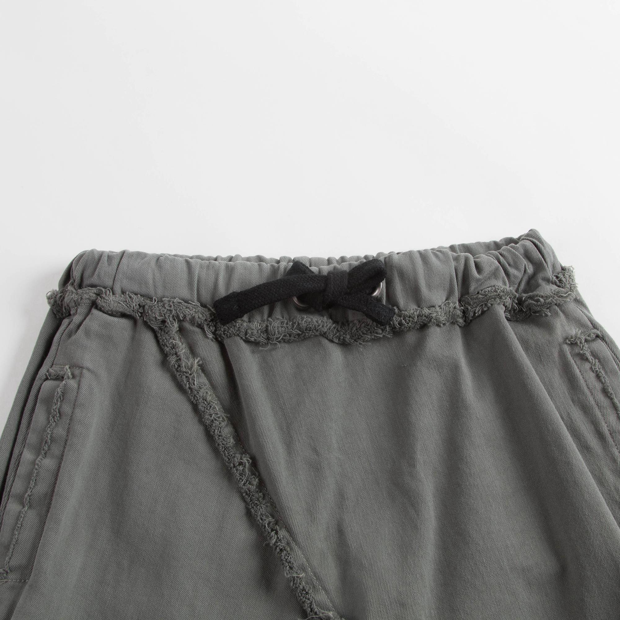 Boys Olive Cotton Trousers