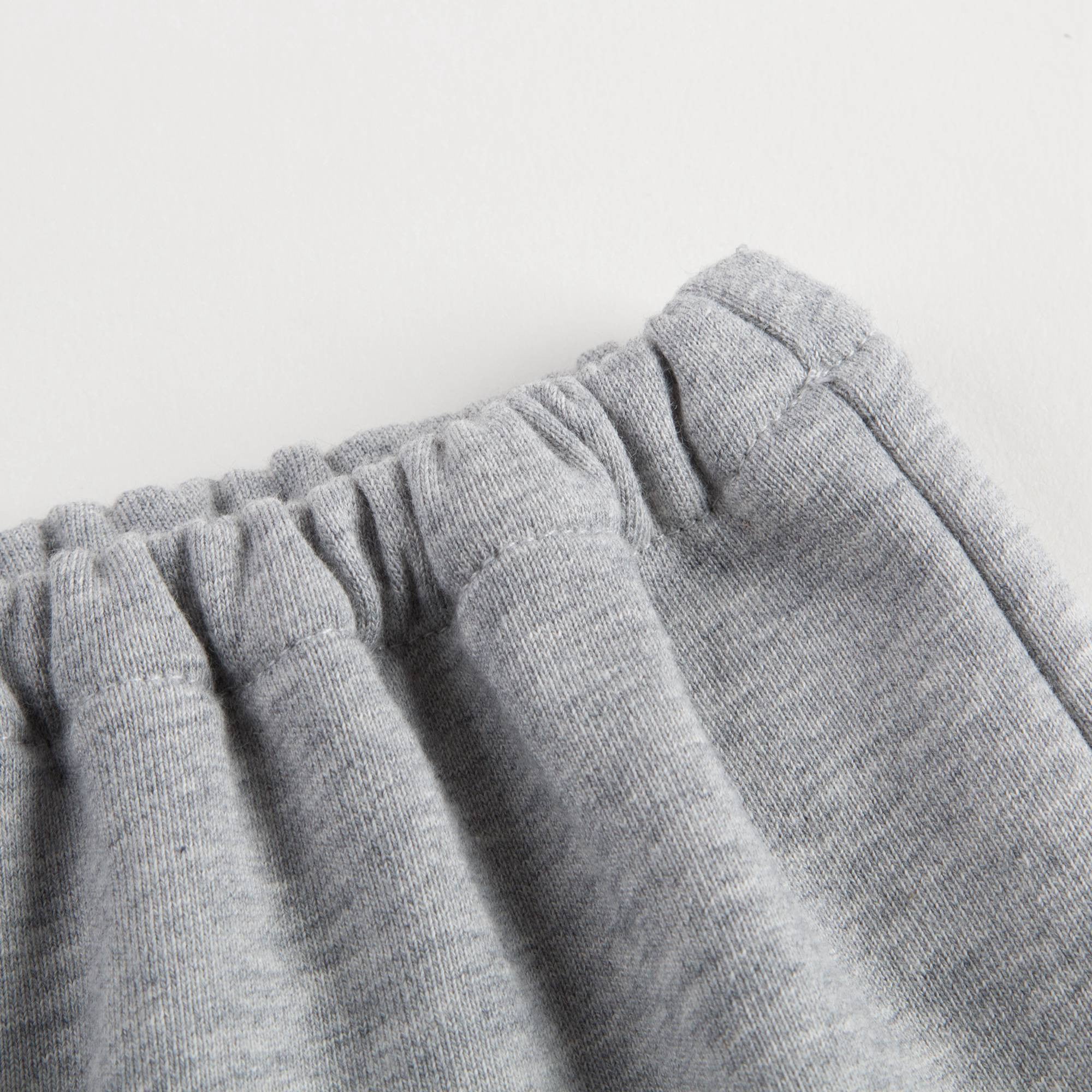 Baby Girls Grey Cotton Trousers